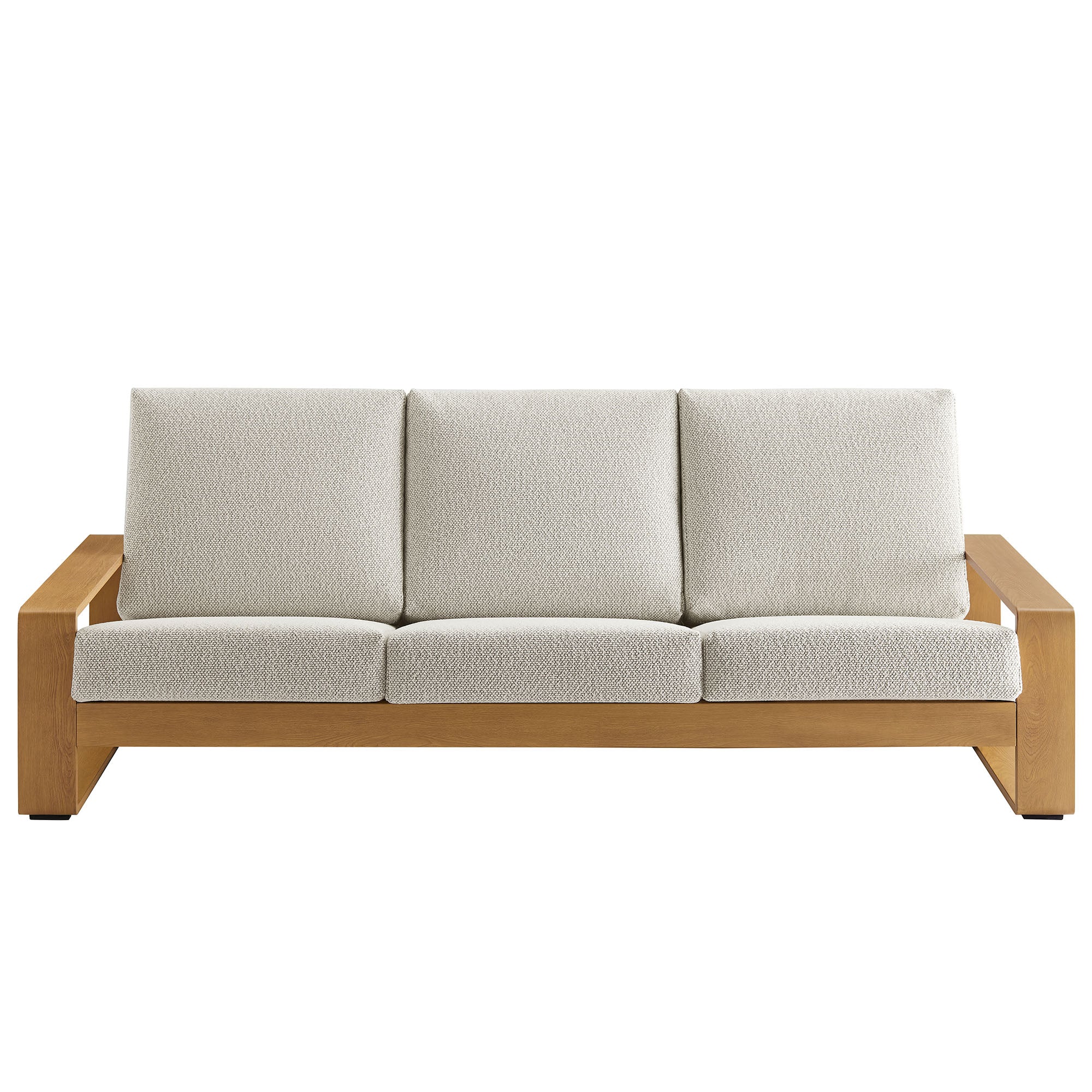 Lirienne Outdoor Patio Aluminum Faux Wood Sofa by Modway - Image 13