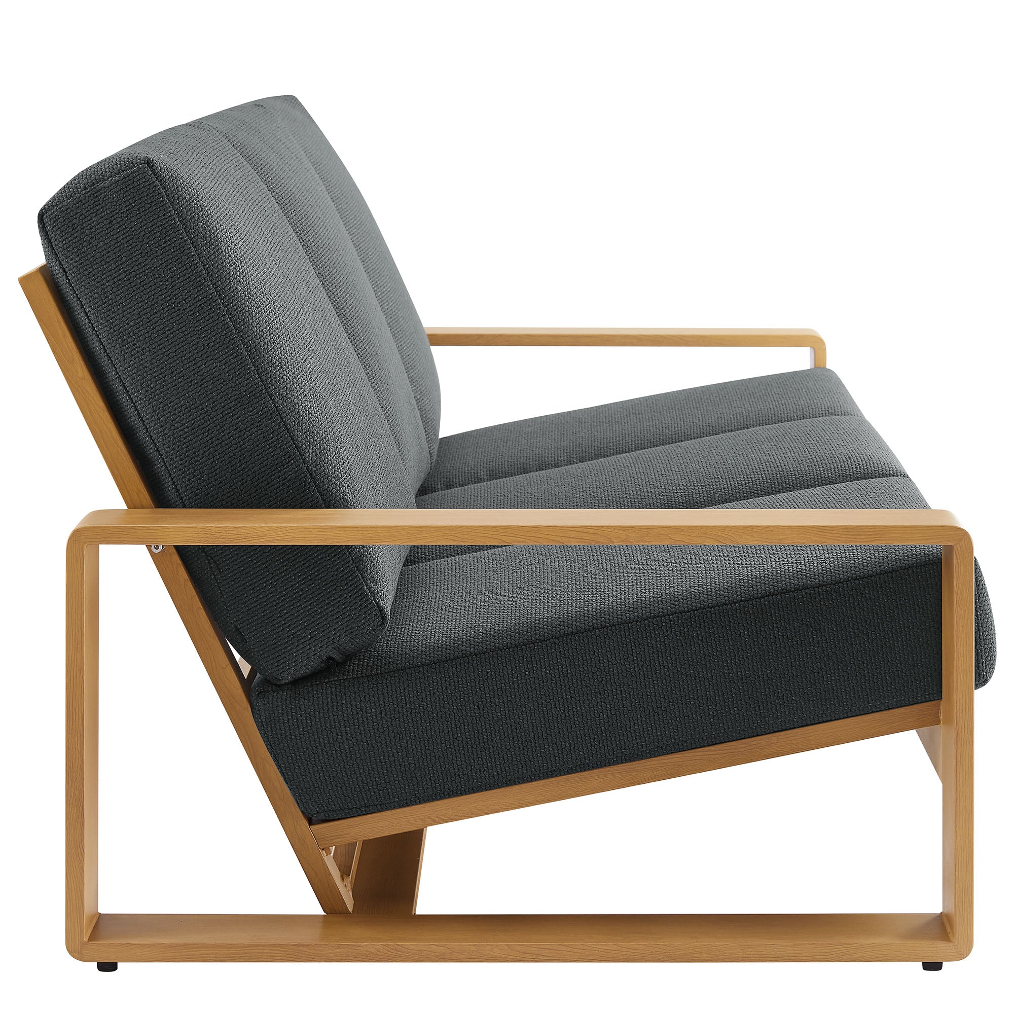 Lirienne Outdoor Patio Aluminum Faux Wood Sofa by Modway - Image 3