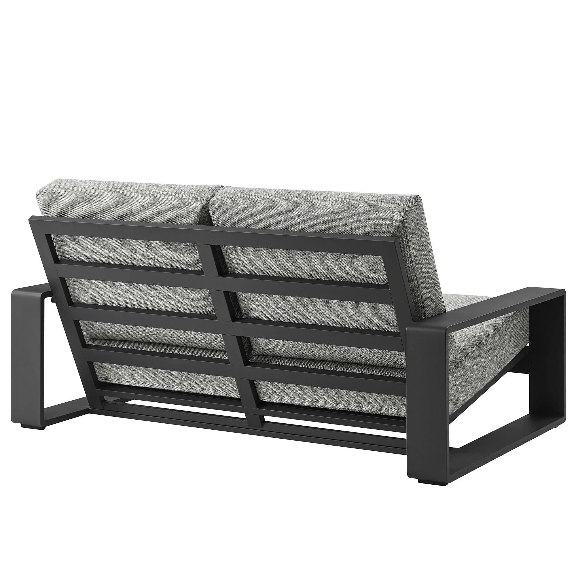 Lirienne Outdoor Patio Aluminum Loveseat by Modway - Image 12