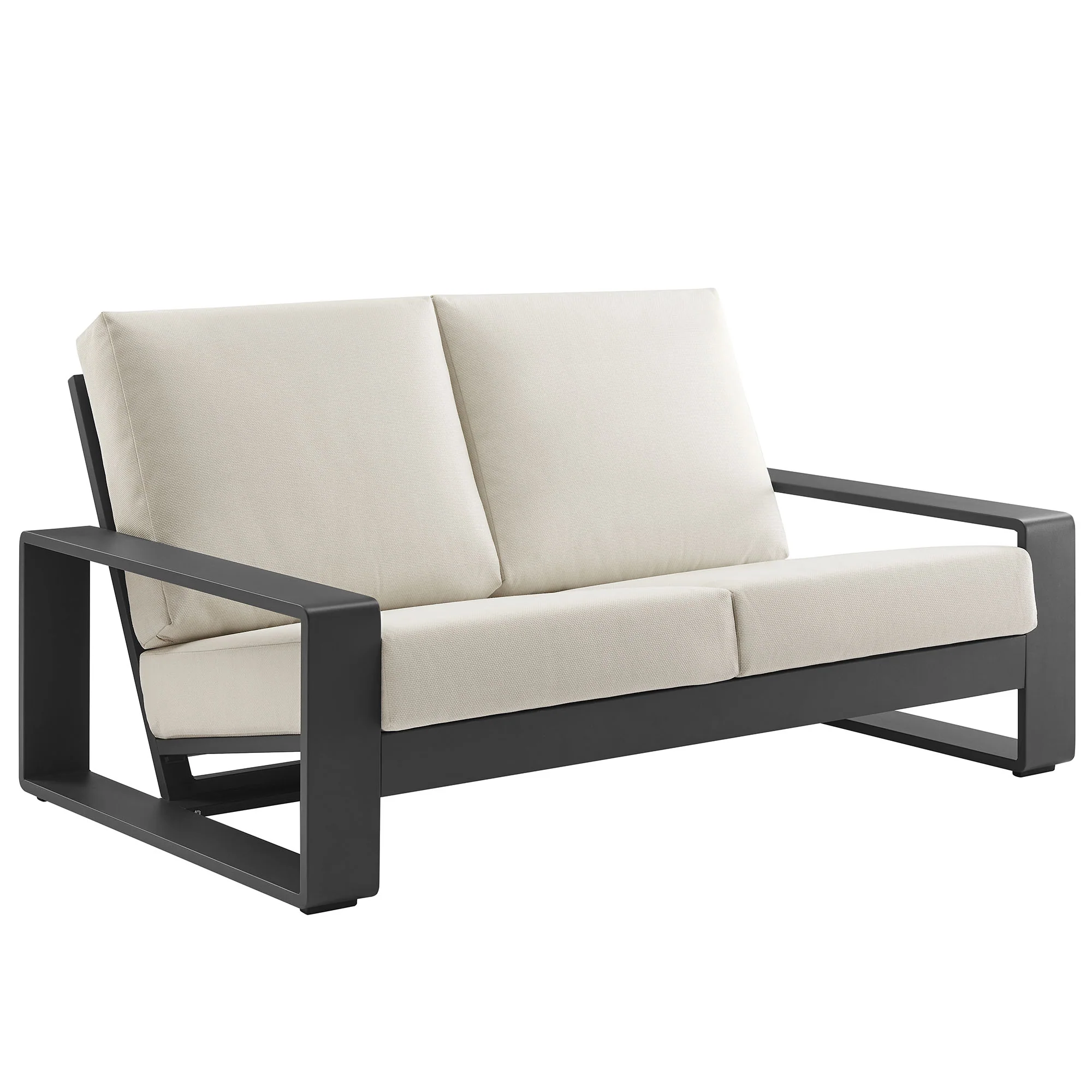 Lirienne Outdoor Patio Aluminum Loveseat by Modway - Image 2