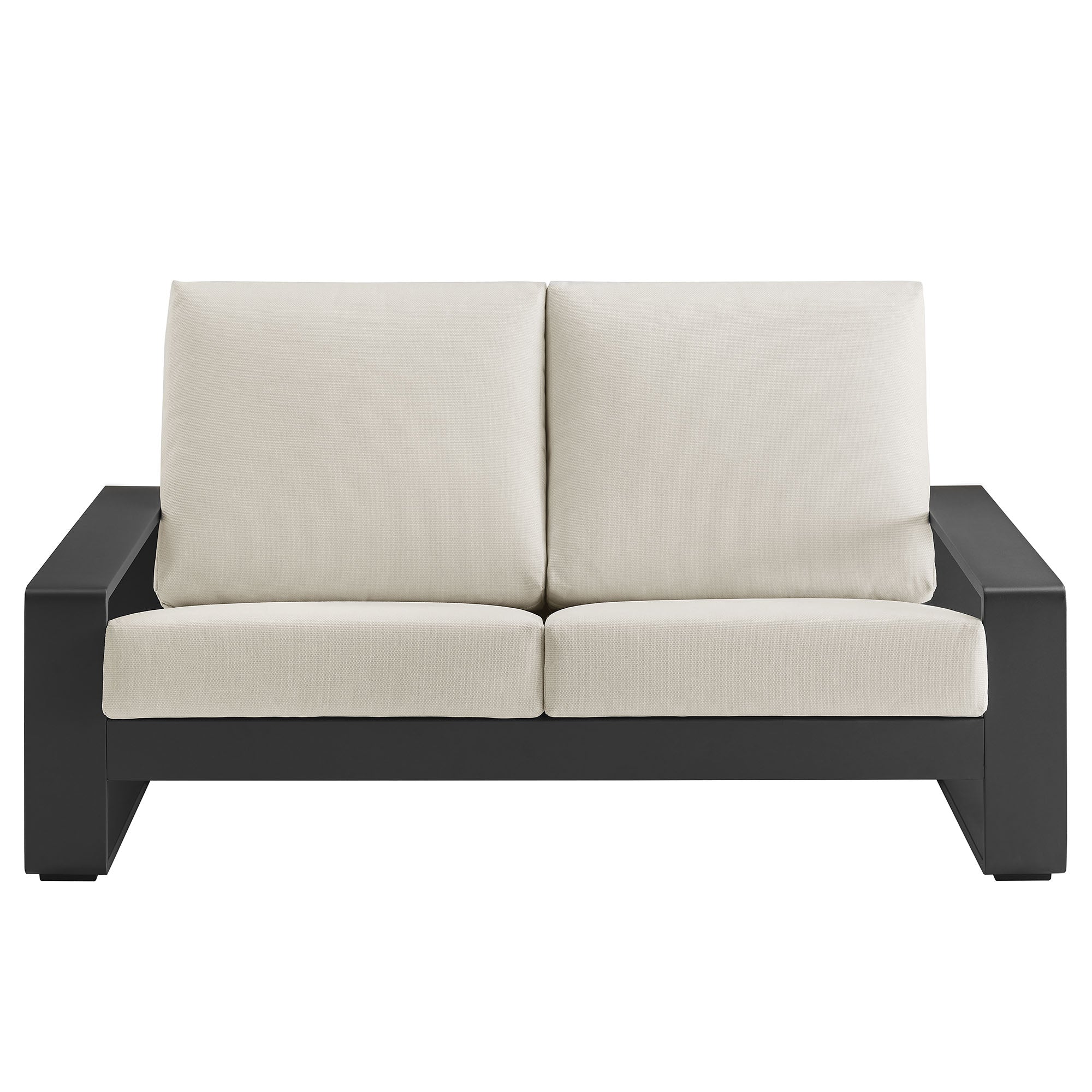 Lirienne Outdoor Patio Aluminum Loveseat by Modway - Image 5