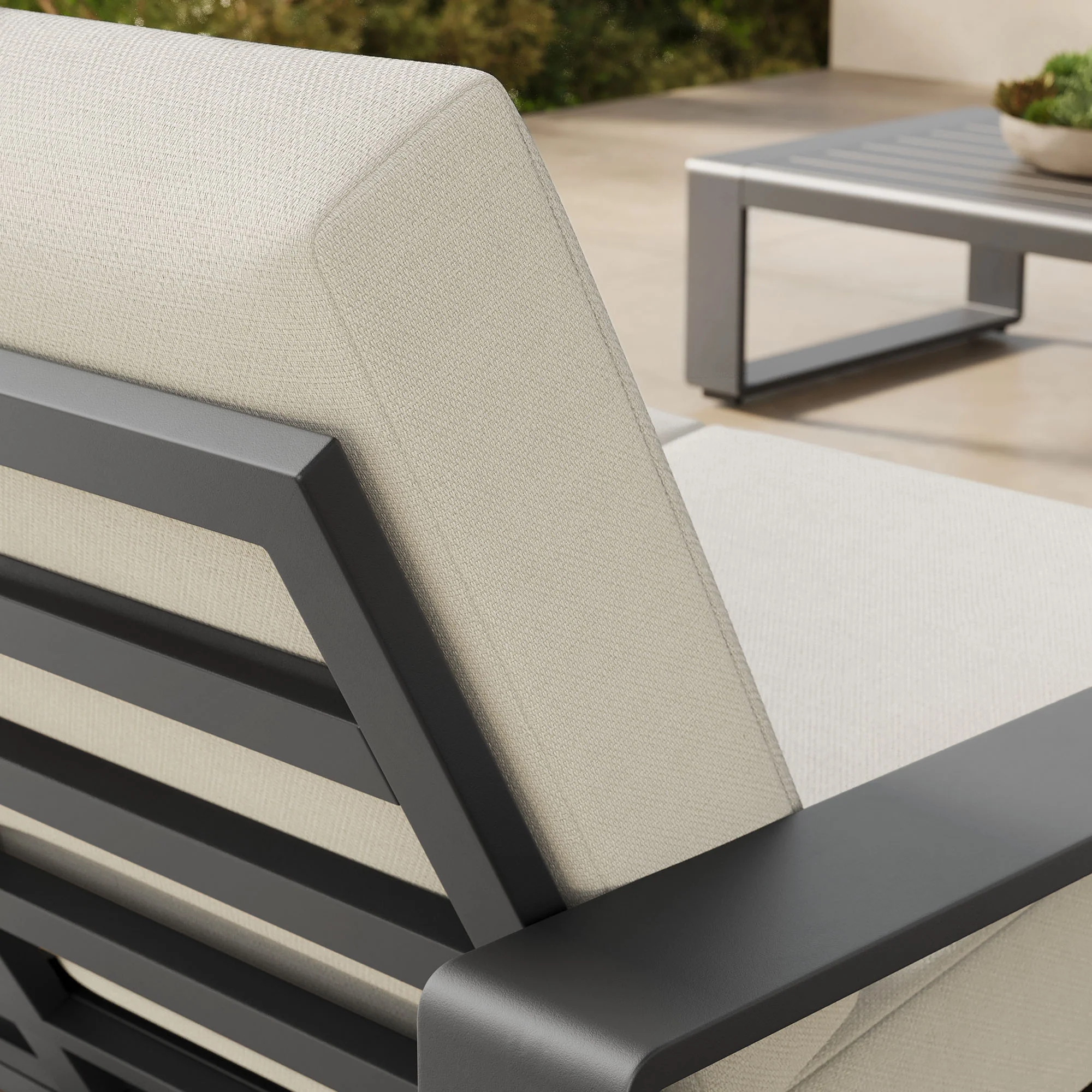 Lirienne Outdoor Patio Aluminum Loveseat by Modway - Image 7