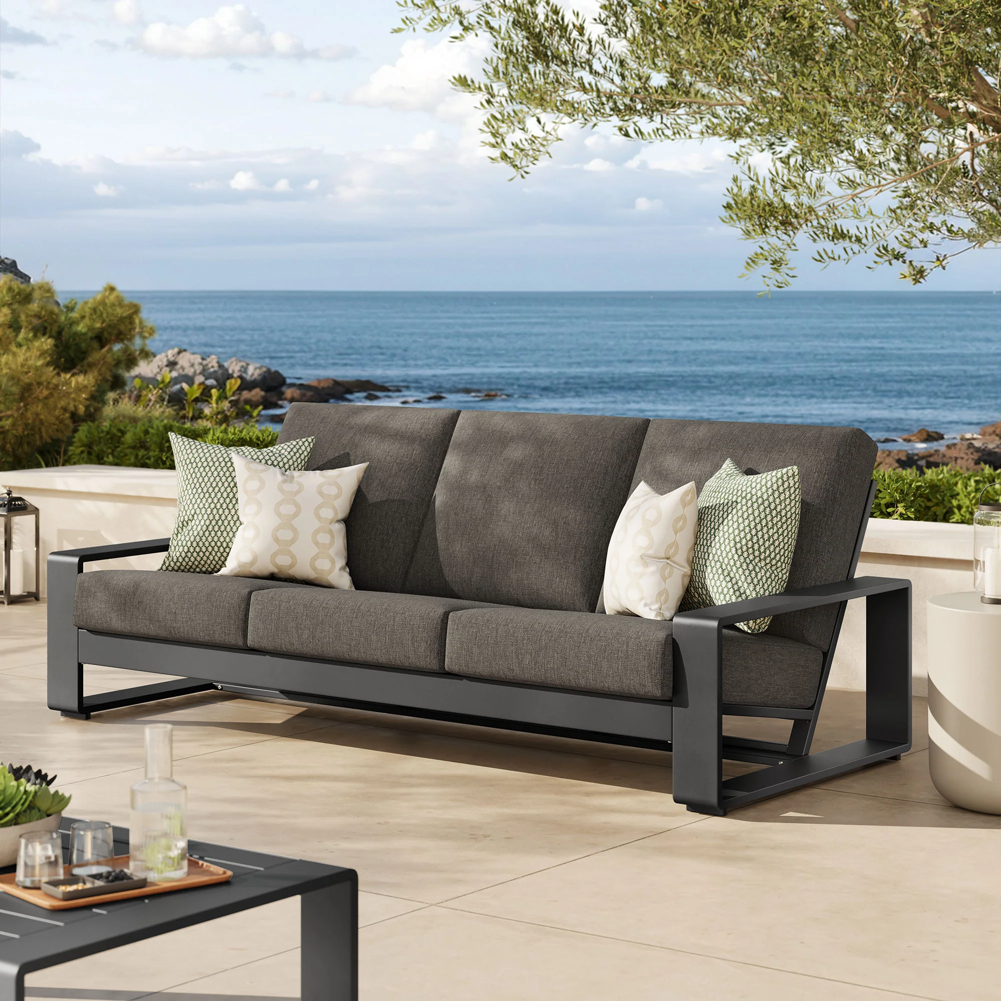 Lirienne Outdoor Patio Aluminum Sofa by Modway - Image 25