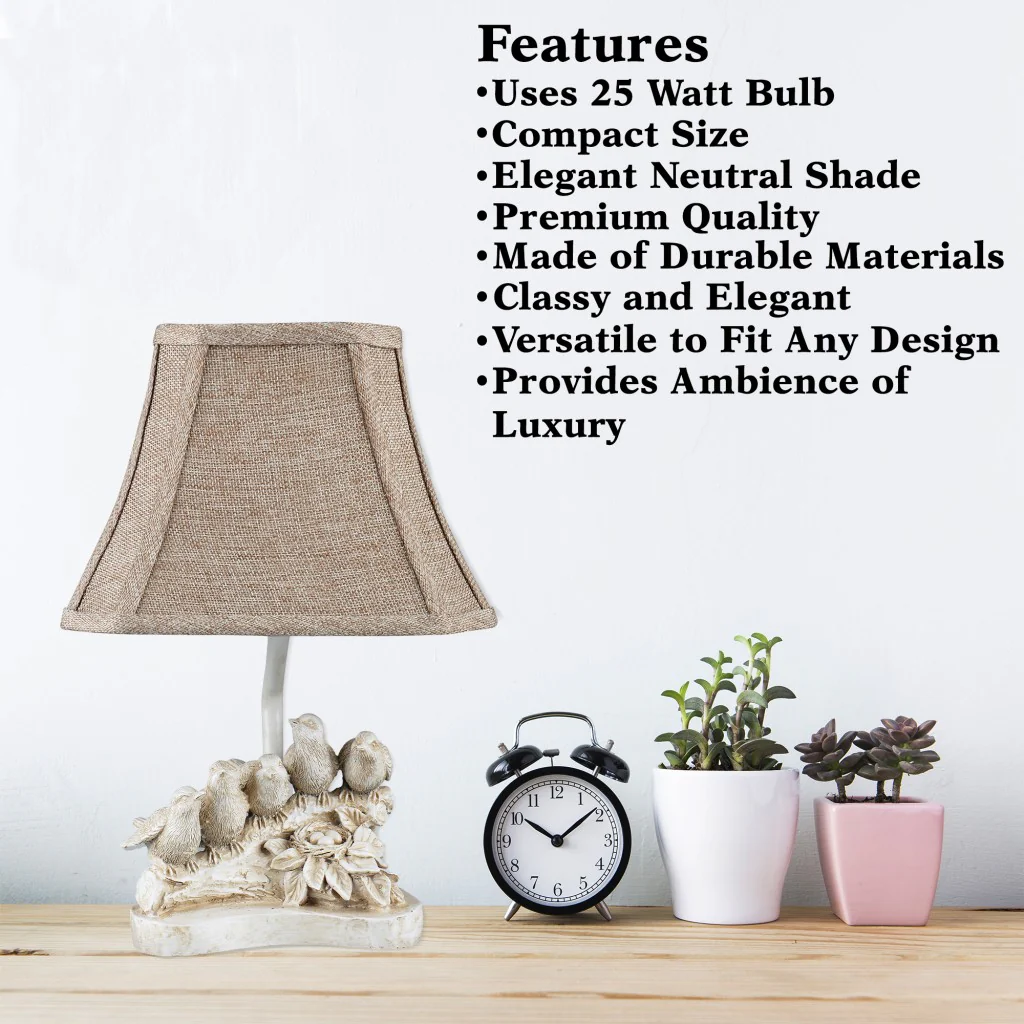 Little Bird Sing a Long Accent Table Lamp By Homeroots - Image 3