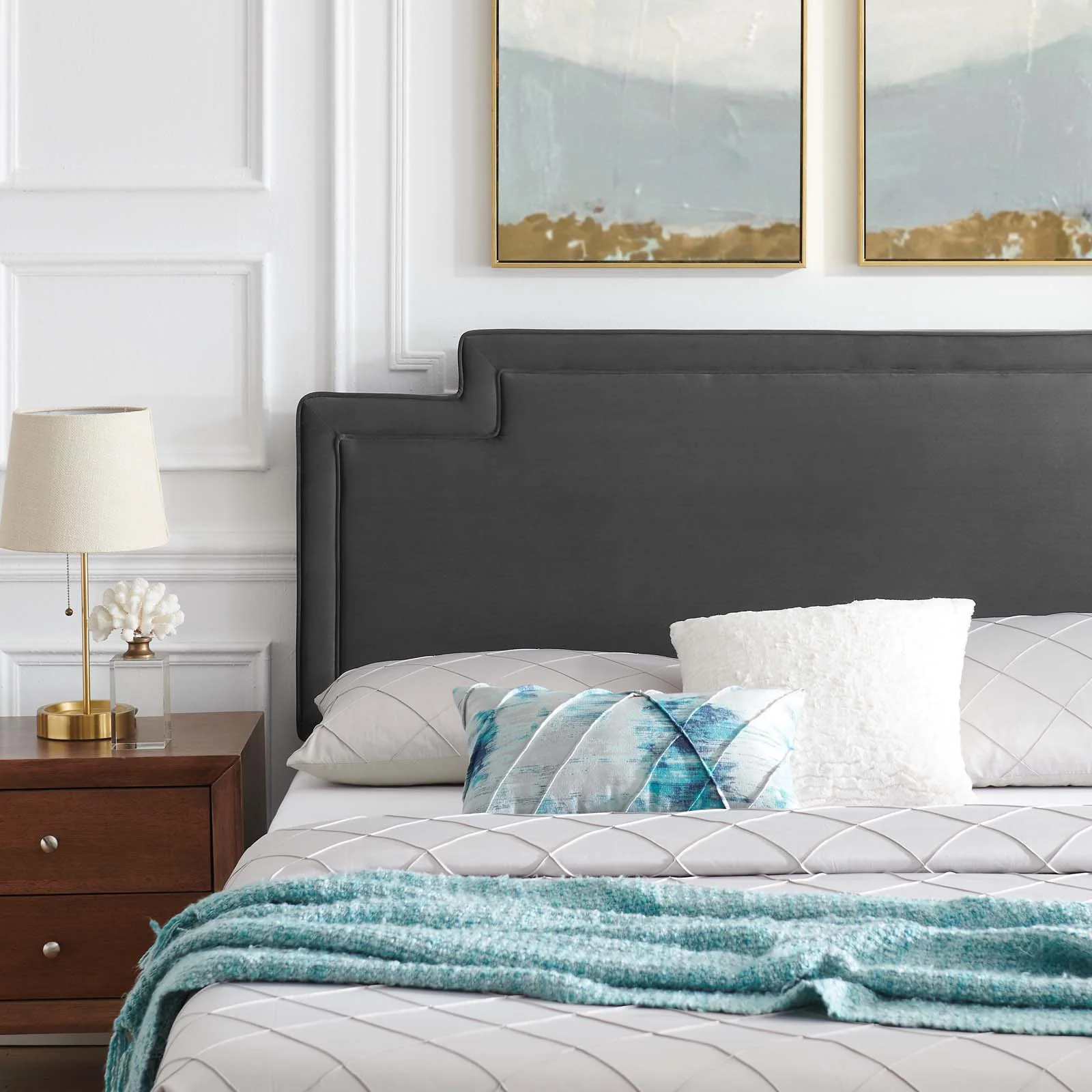 Liva Performance Velvet Full Bed By Modway - MOD-6806 - Image 2