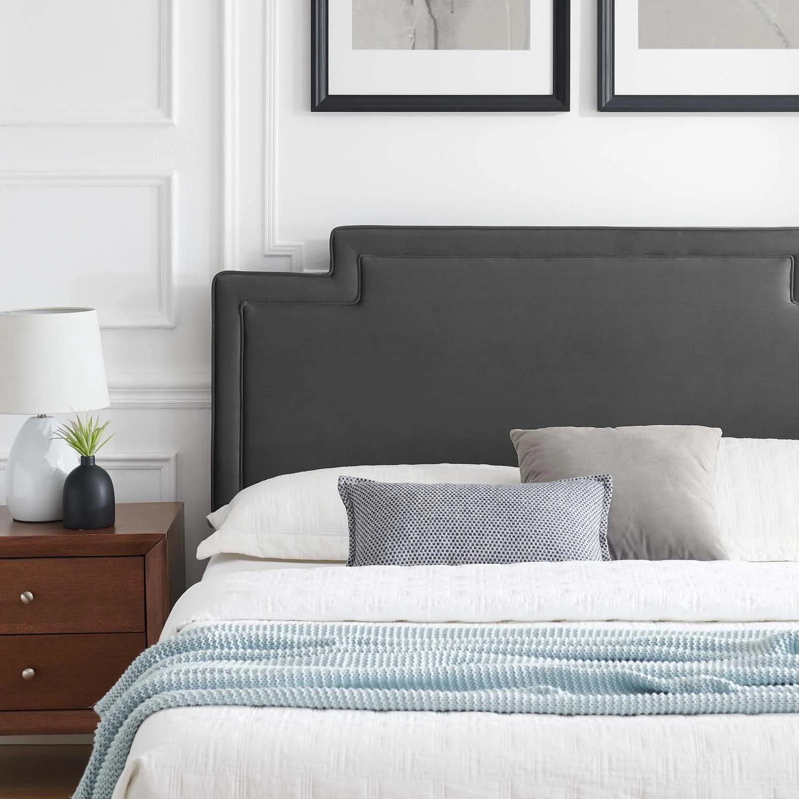 Liva Performance Velvet Full Bed By Modway - MOD-6816 - Image 2
