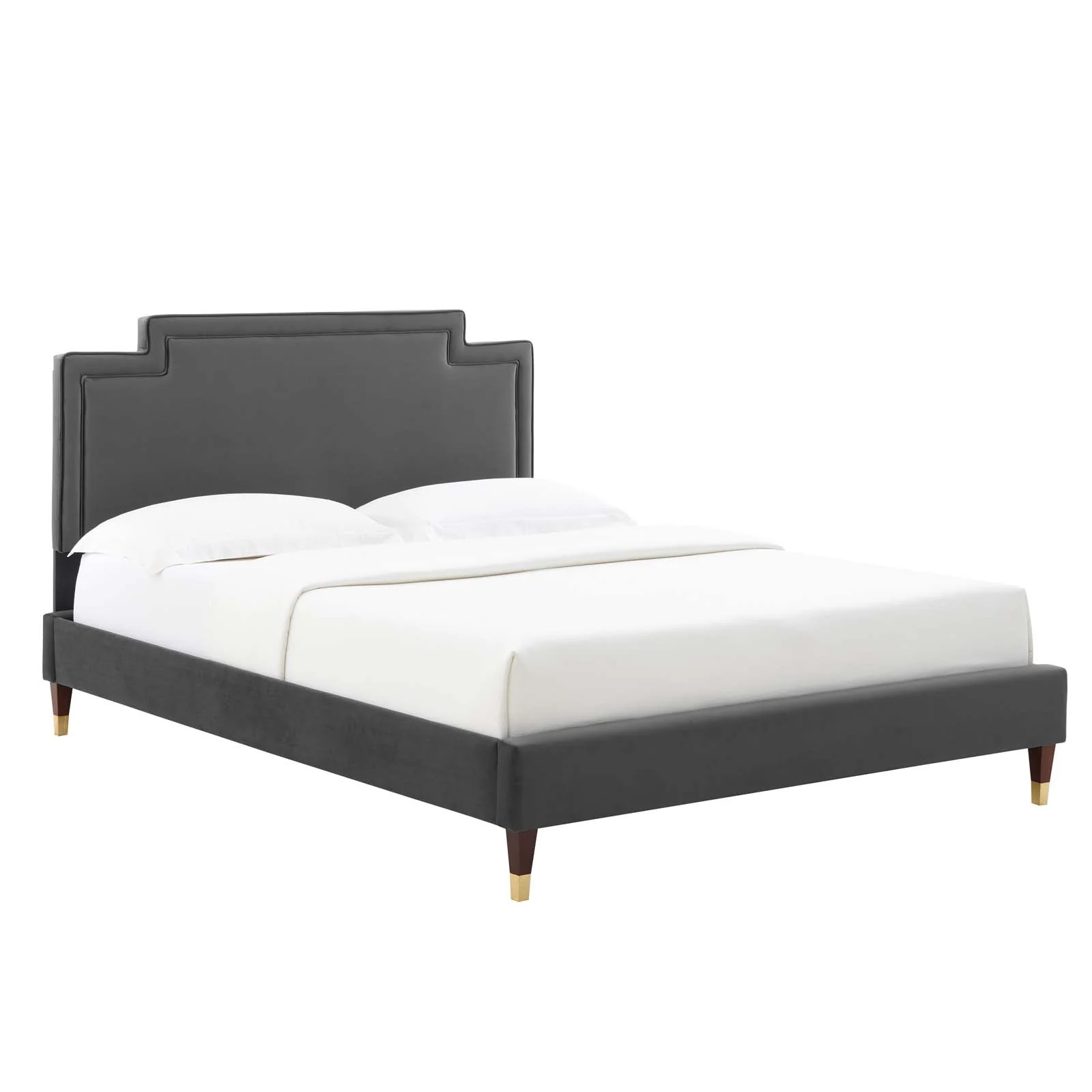 Liva Performance Velvet King Bed By Modway - MOD-6841 - Image 2