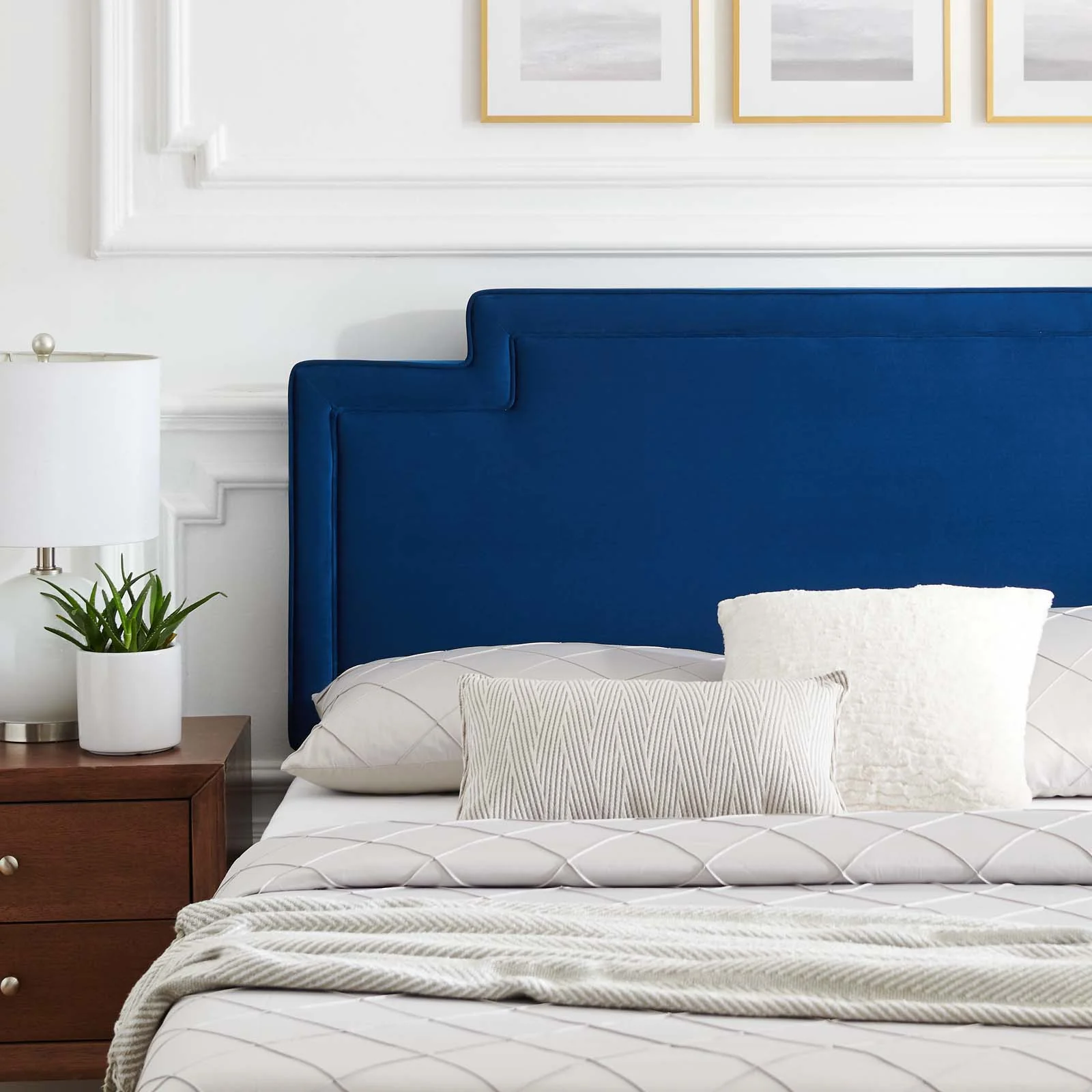 Liva Performance Velvet Queen Bed By Modway - MOD-6826 - Image 25