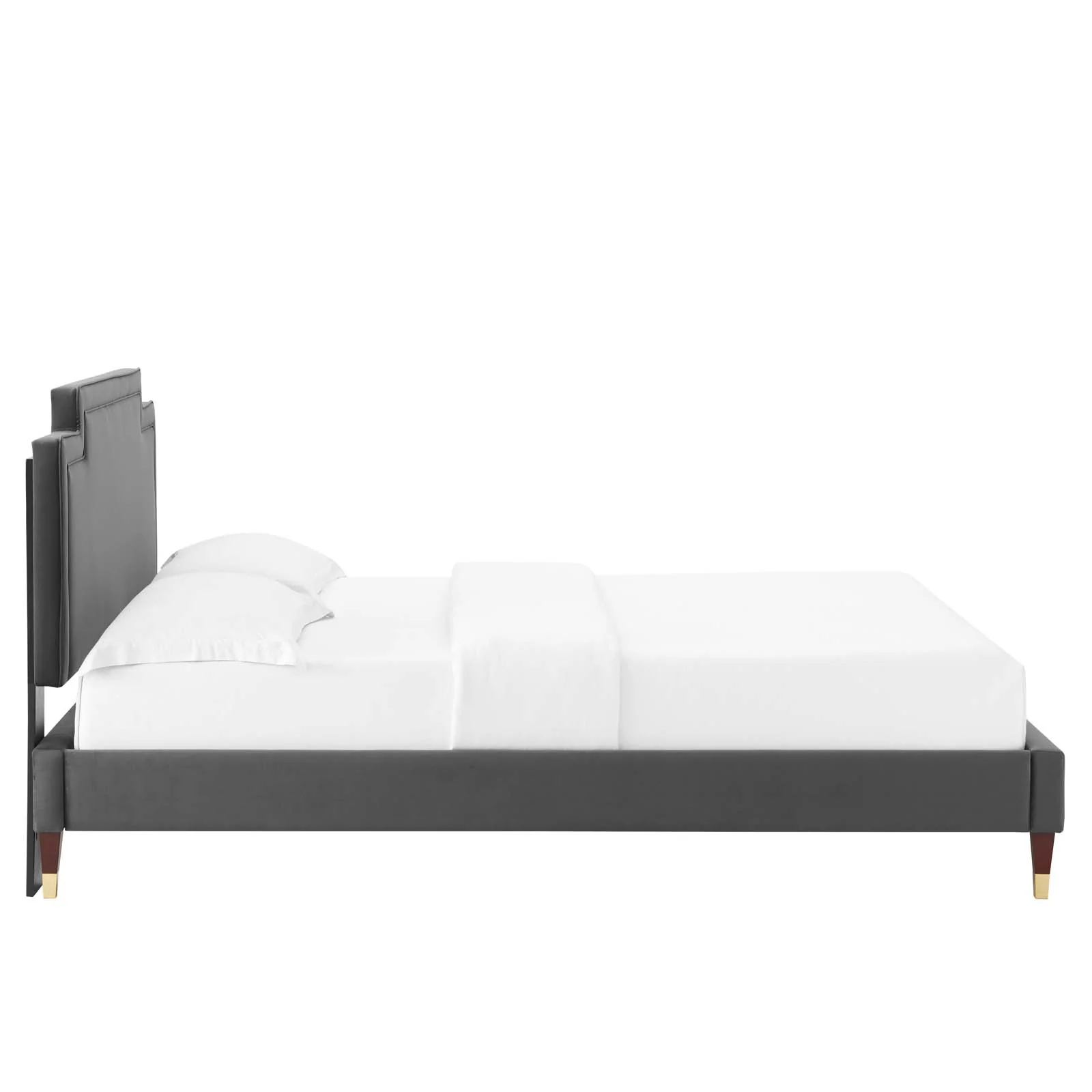 Liva Performance Velvet Queen Bed By Modway - MOD-6826 - Image 6