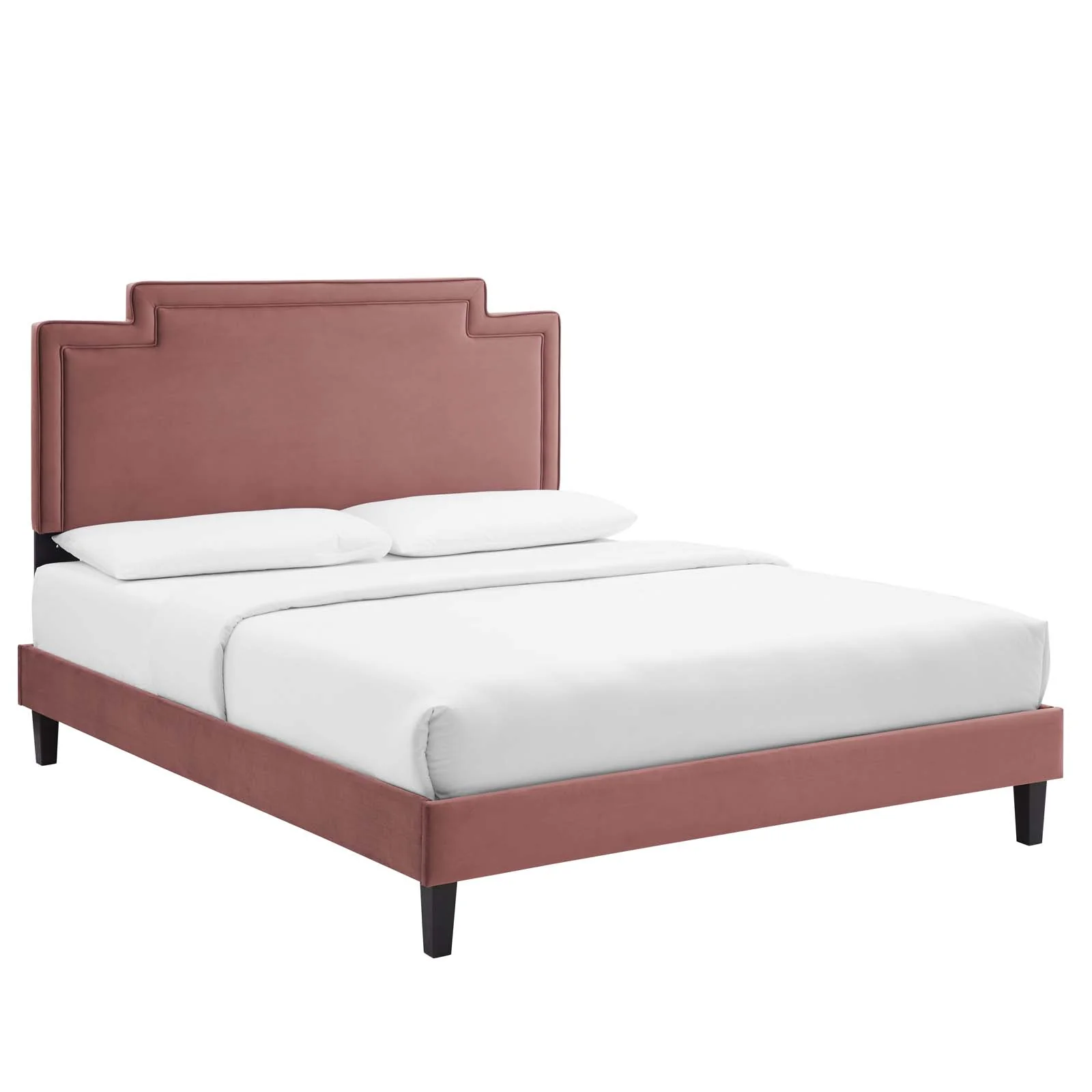Liva Performance Velvet Queen Bed By Modway - MOD-6831 - Image 13