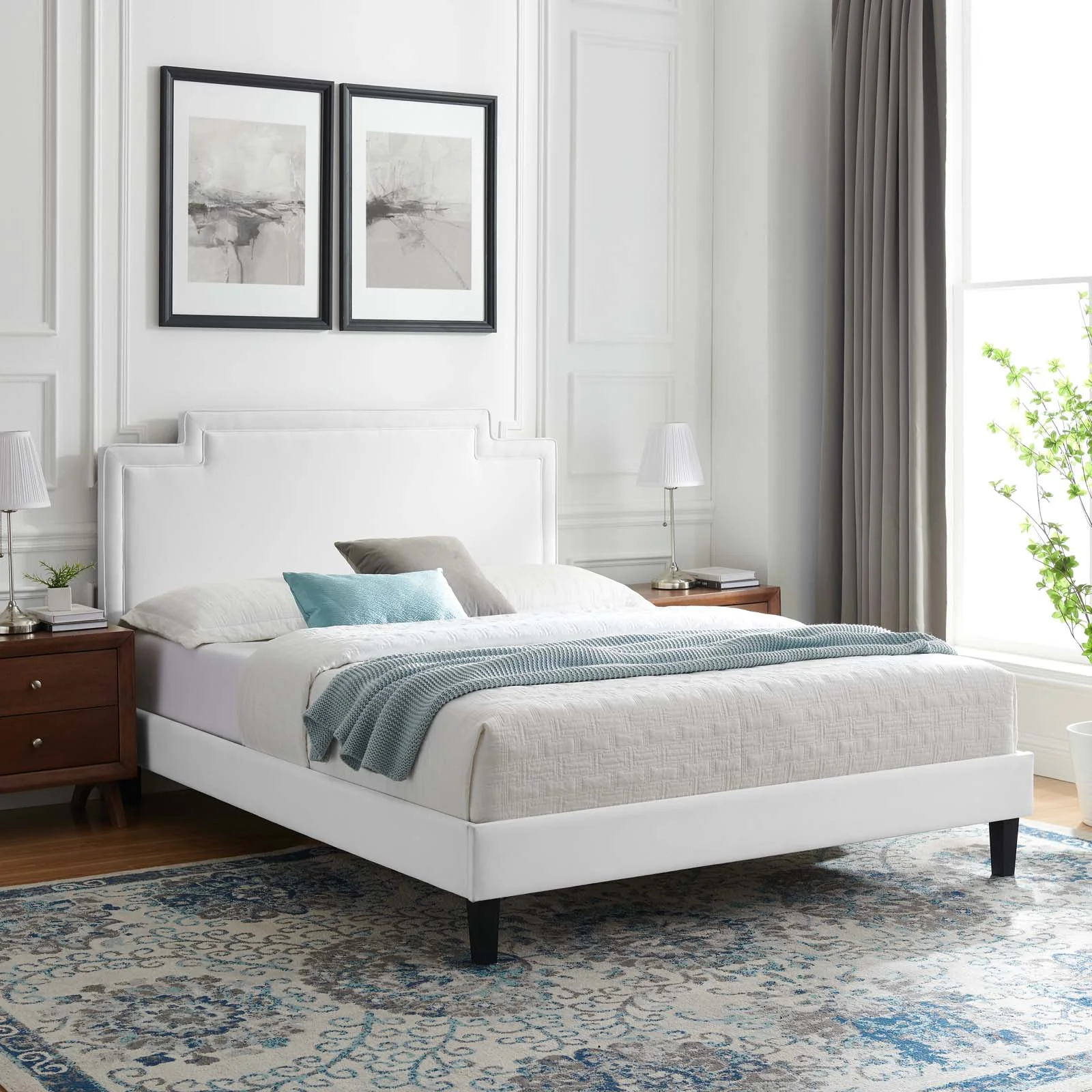 Liva Performance Velvet Queen Bed By Modway - MOD-6831 - Image 34