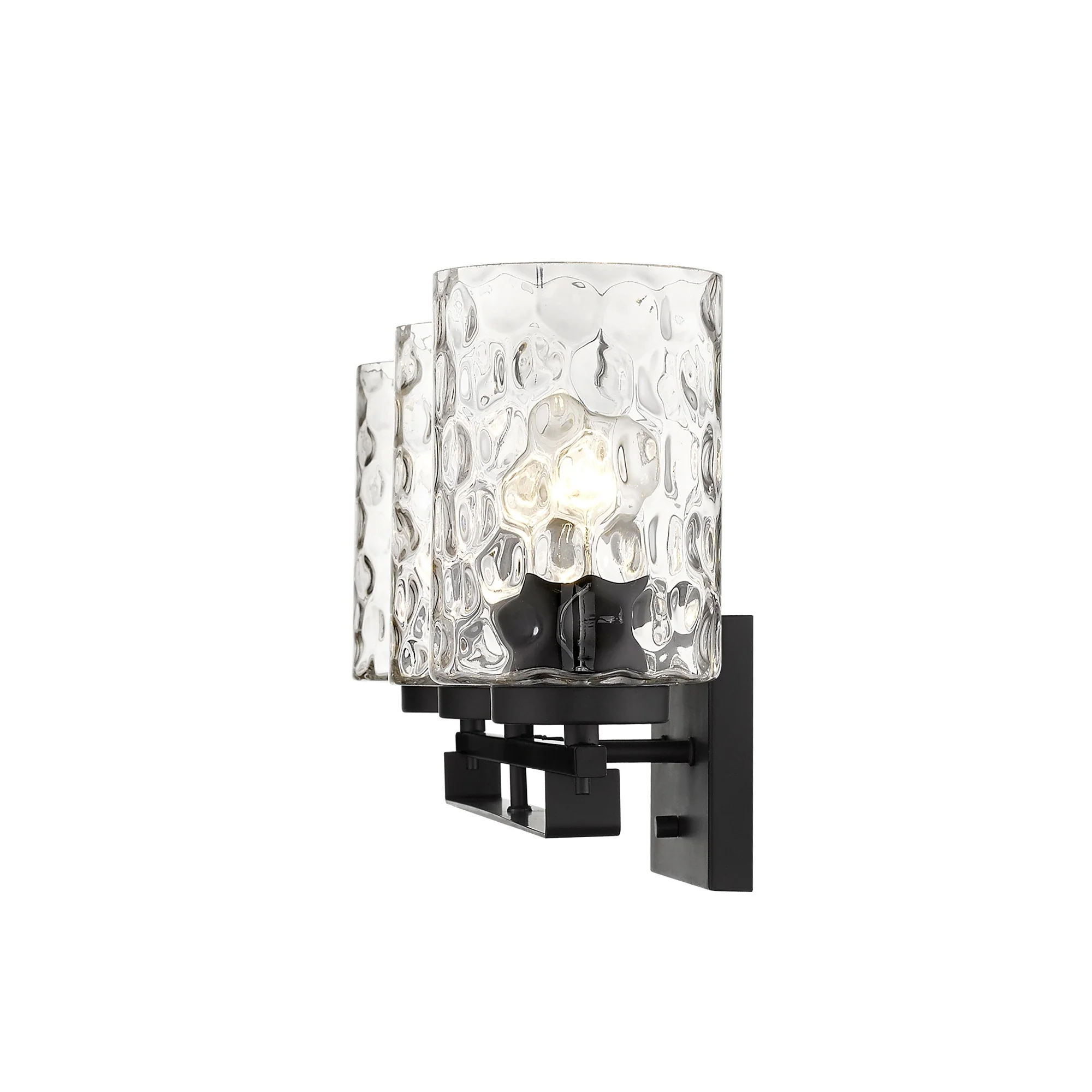 Livvy 3-Light Matte Black Vanity By Homeroots - Image 5