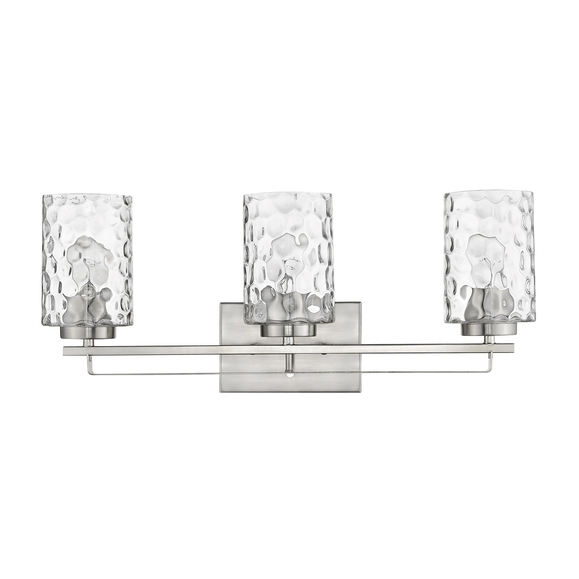 Livvy 3-Light Satin Nickel Vanity By Homeroots - Image 3