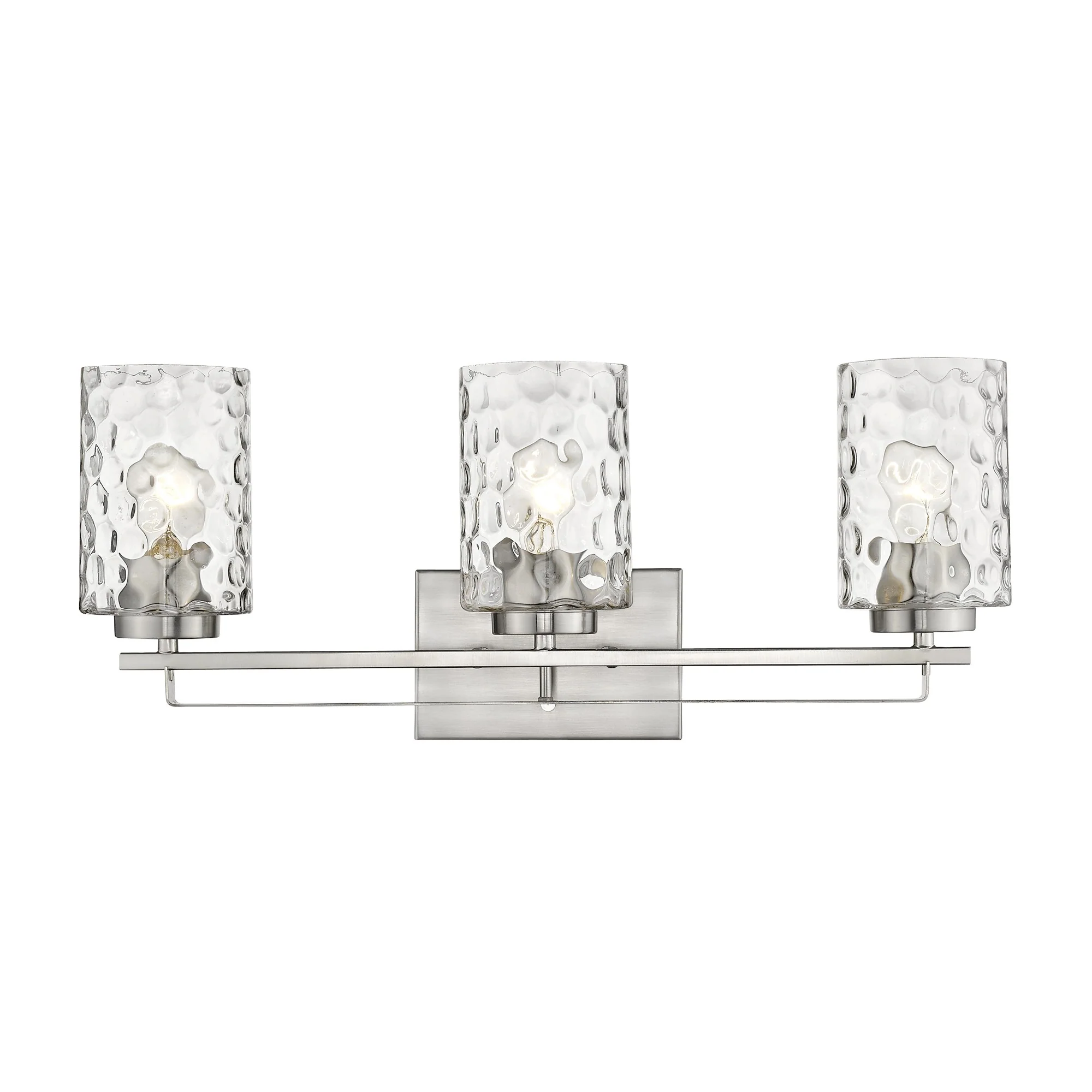Livvy 3-Light Satin Nickel Vanity By Homeroots - Image 4