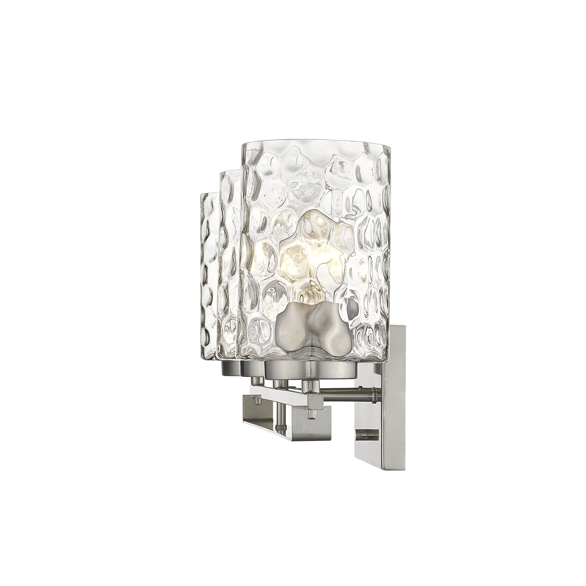 Livvy 3-Light Satin Nickel Vanity By Homeroots - Image 5