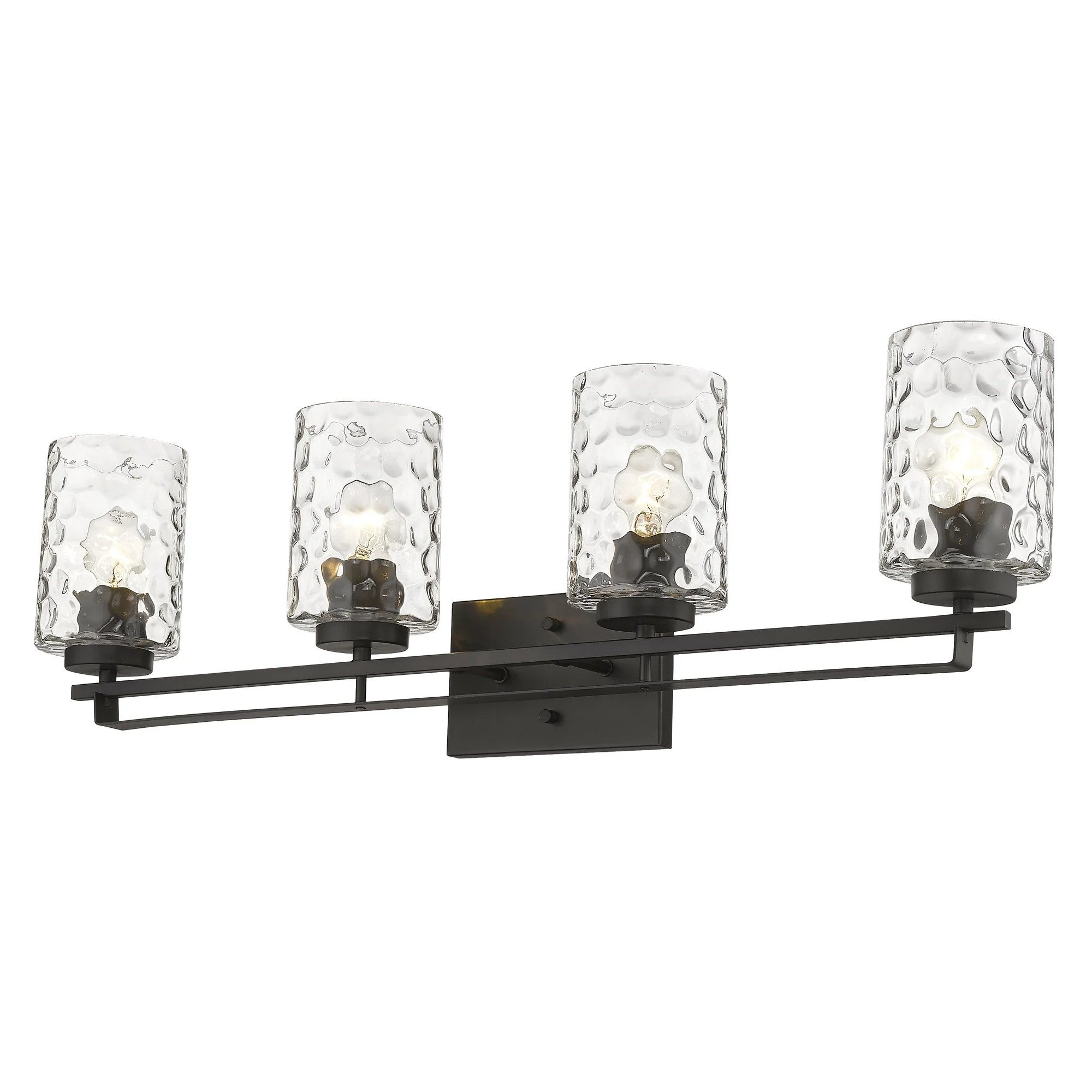 Livvy 4-Light Oil-Rubbed Bronze Vanity By Homeroots - Image 2