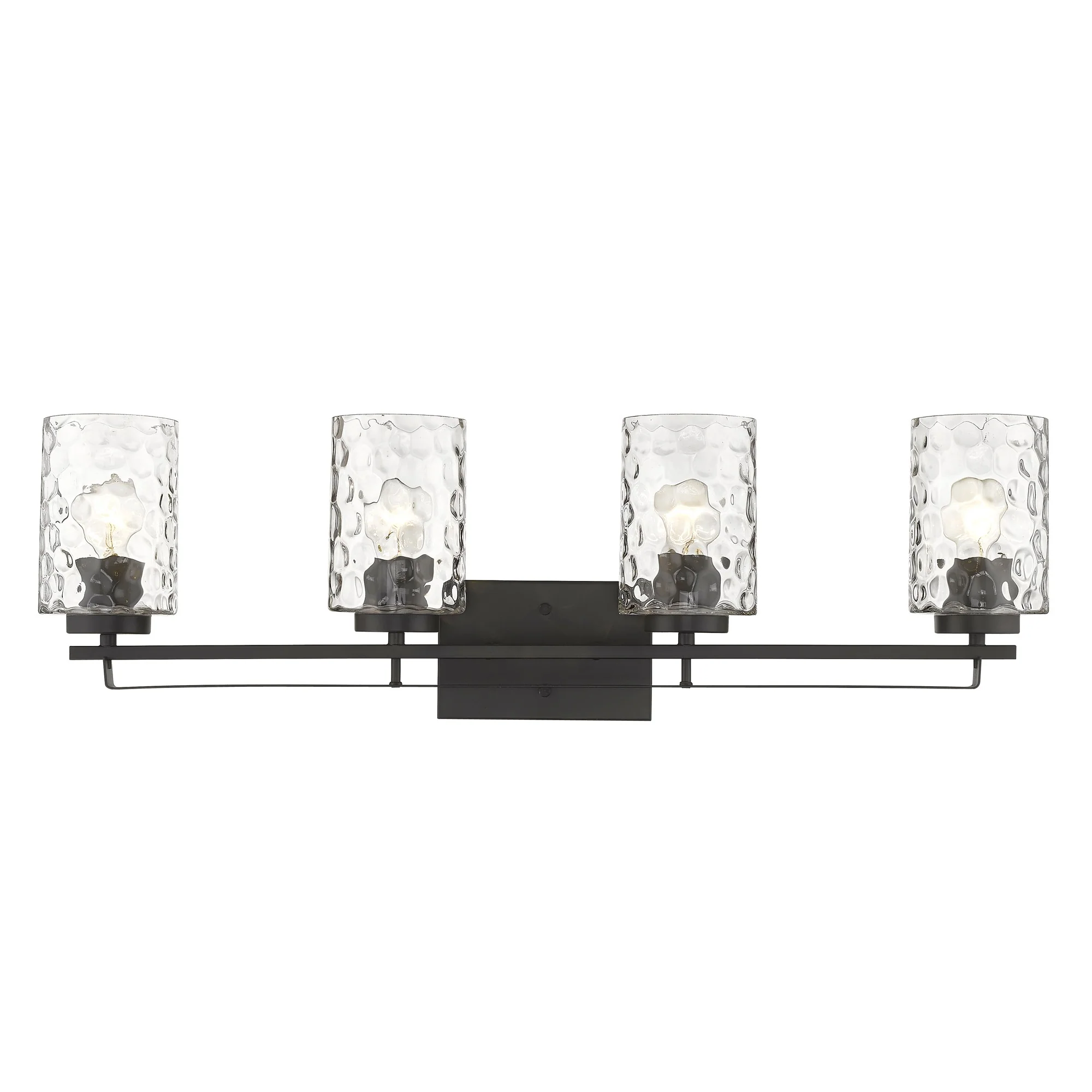 Livvy 4-Light Oil-Rubbed Bronze Vanity By Homeroots - Image 4
