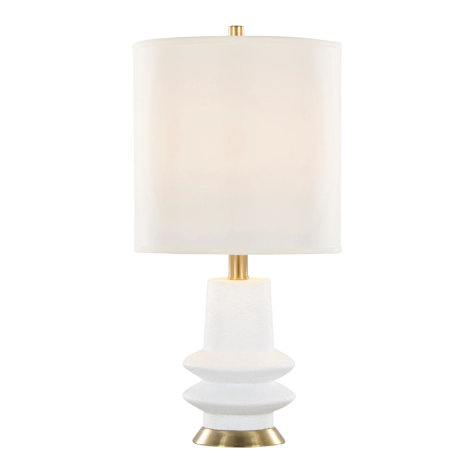 Lloyd 26" Polyresin Table Lamp  - Set of 2 By LumiSource - GPT26-LLOYD BKW2 - Image 10