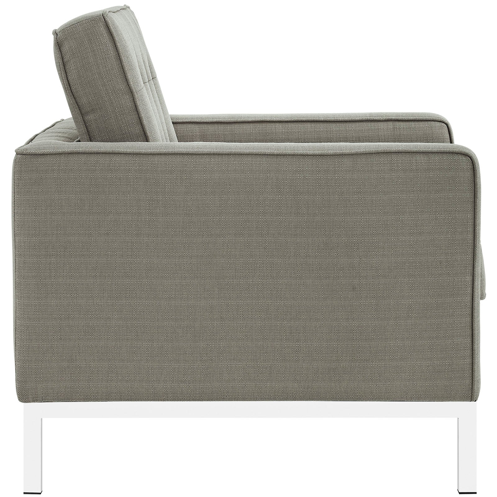 Loft 2 Piece Upholstered Fabric Sofa and Armchair Set By Modway - EEI-2443 - Image 4