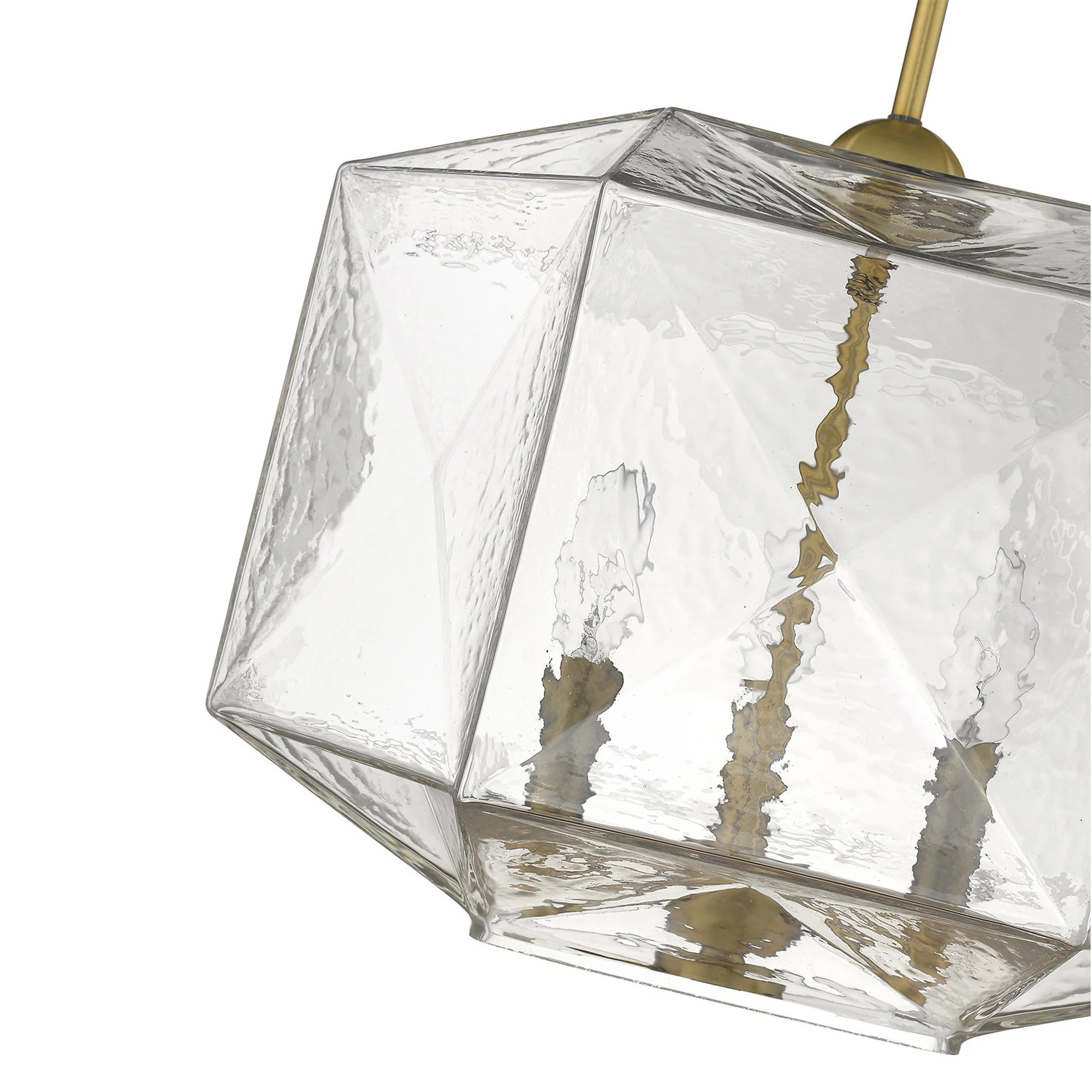 Loft 3-Light Brass Pendant By Homeroots - Image 5