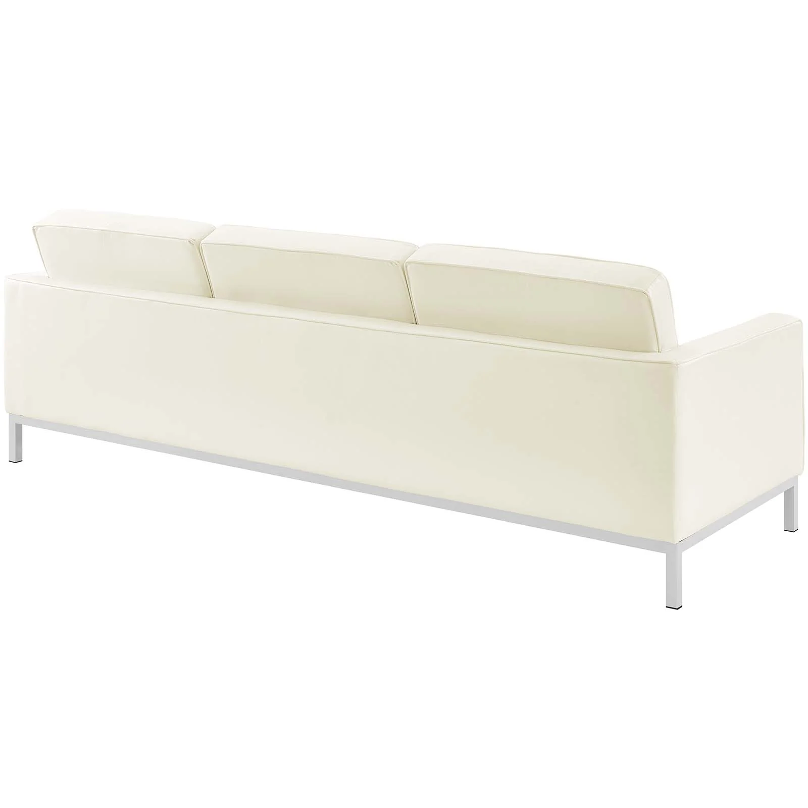 Loft 3 Piece Leather Sofa and Armchair Set By Modway - EEI-3102 - Image 4