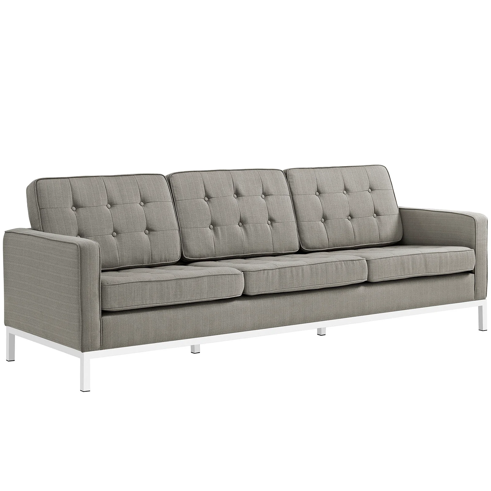 Loft 3 Piece Upholstered Fabric Sofa and Armchair Set By Modway - EEI-2439 - Image 5