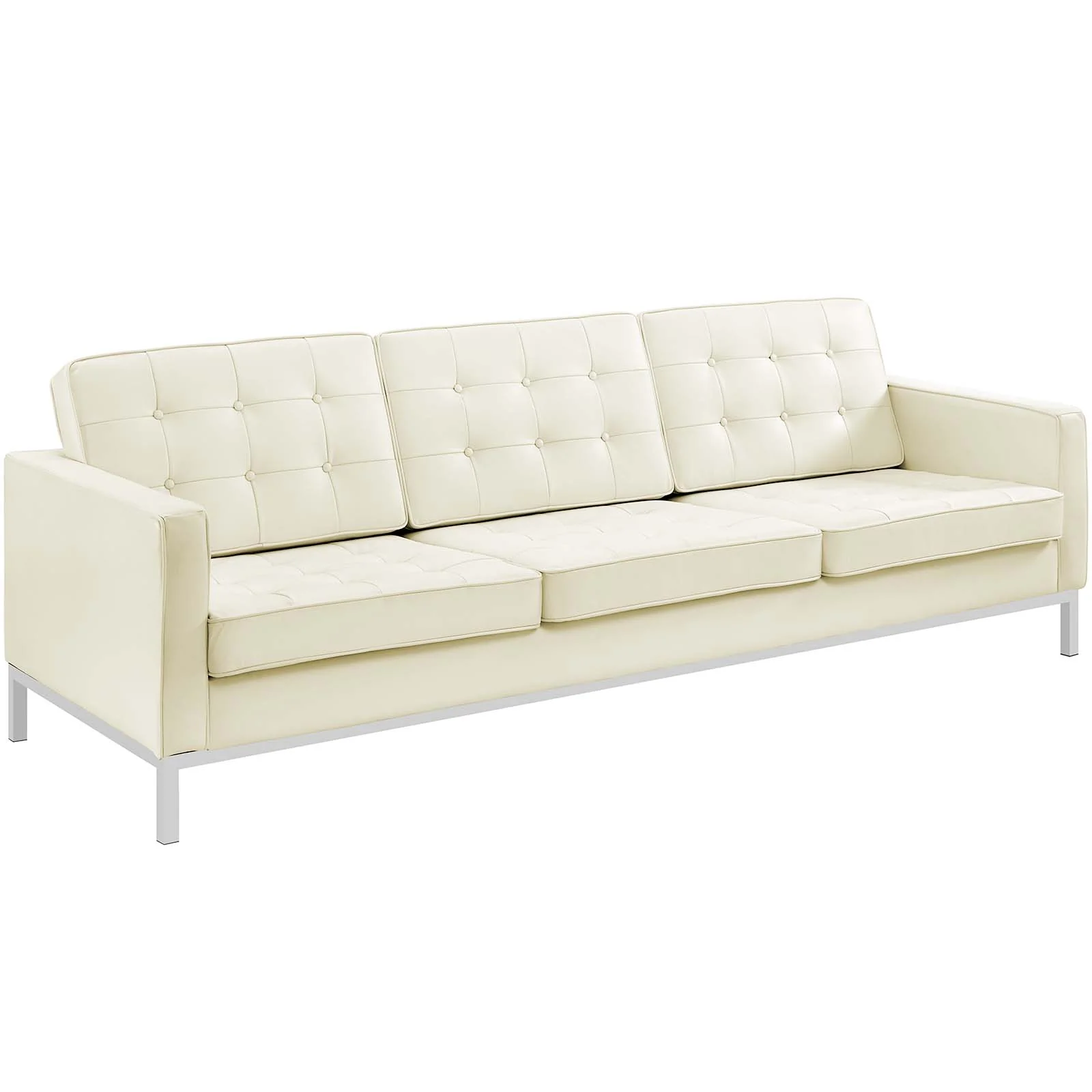 Loft Leather Sofa By Modway - EEI-2779 - Image 2