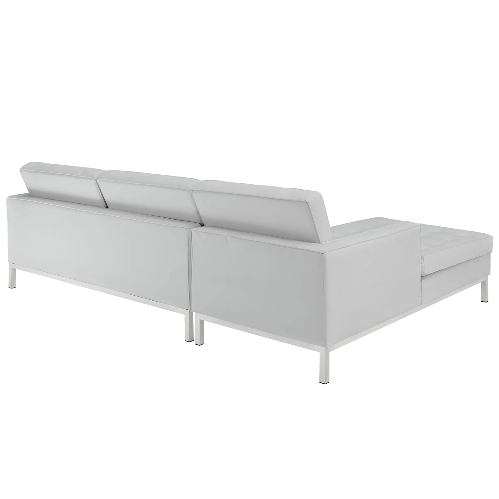 Loft Left-Facing Leather Sectional Sofa By Modway - EEI-1046 - Image 4
