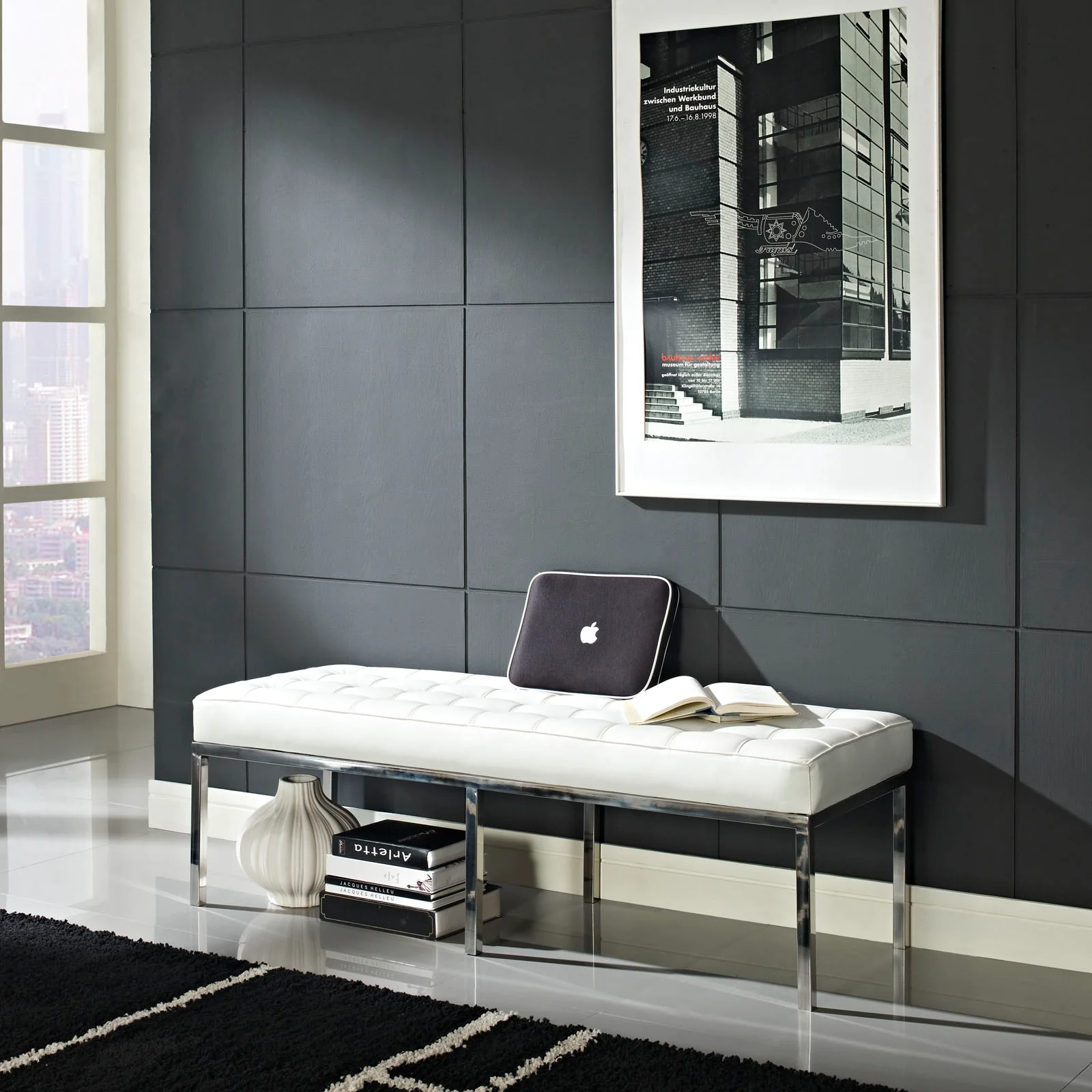 Loft Three-Seater Bench By Modway - EEI-250 - Image 5