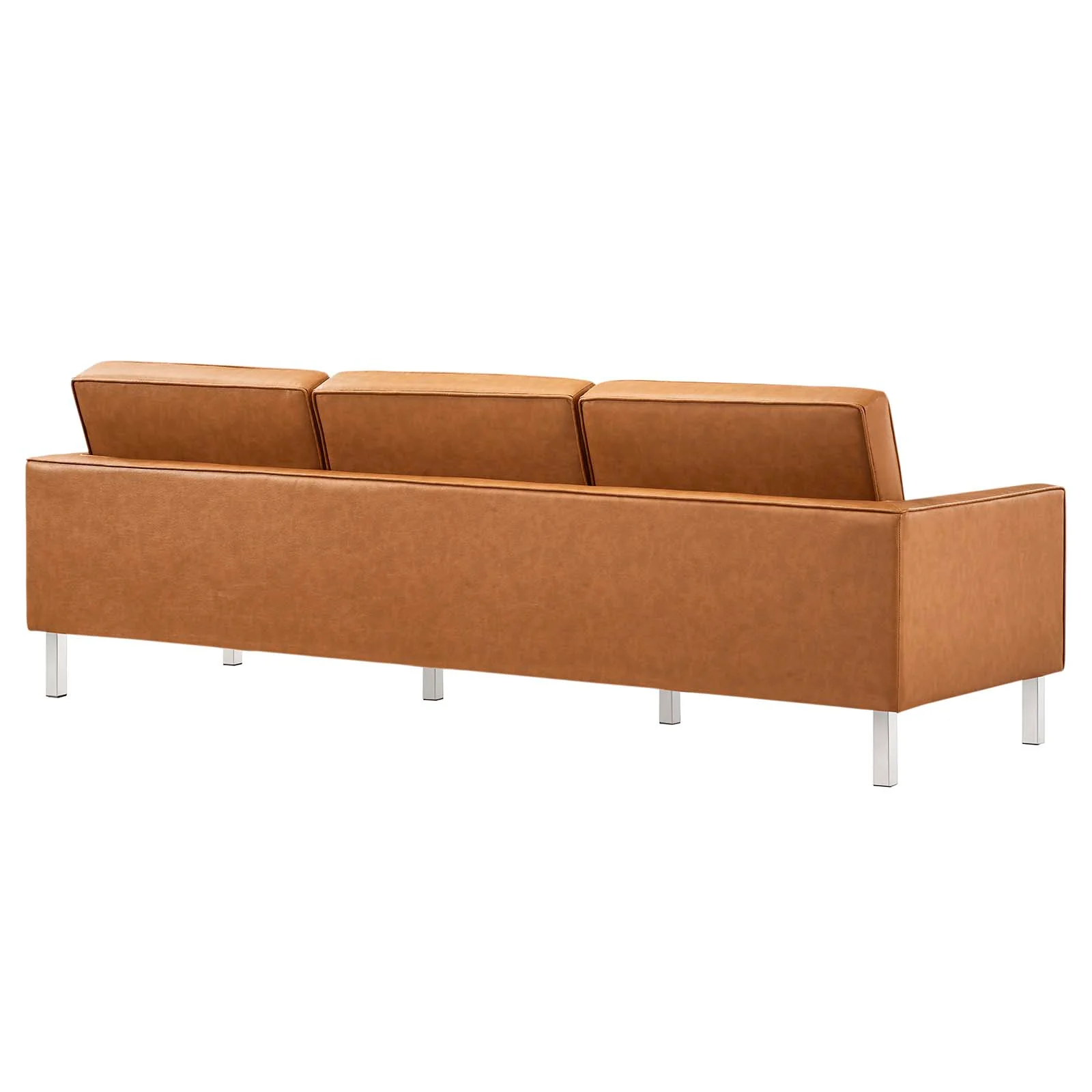 Loft Tufted Vegan Leather Sofa and Ottoman Set By Modway - EEI-6410 - Image 16