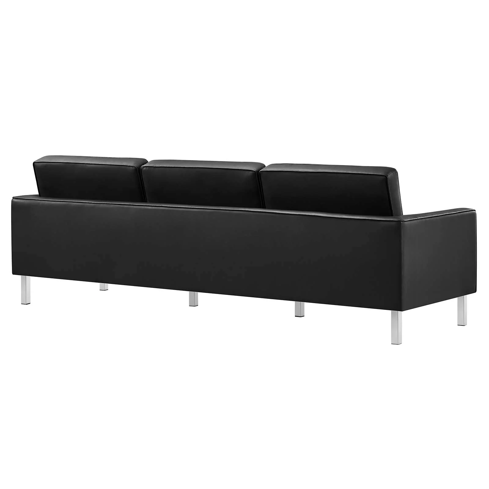 Loft Tufted Vegan Leather Sofa and Ottoman Set By Modway - EEI-6410 - Image 6
