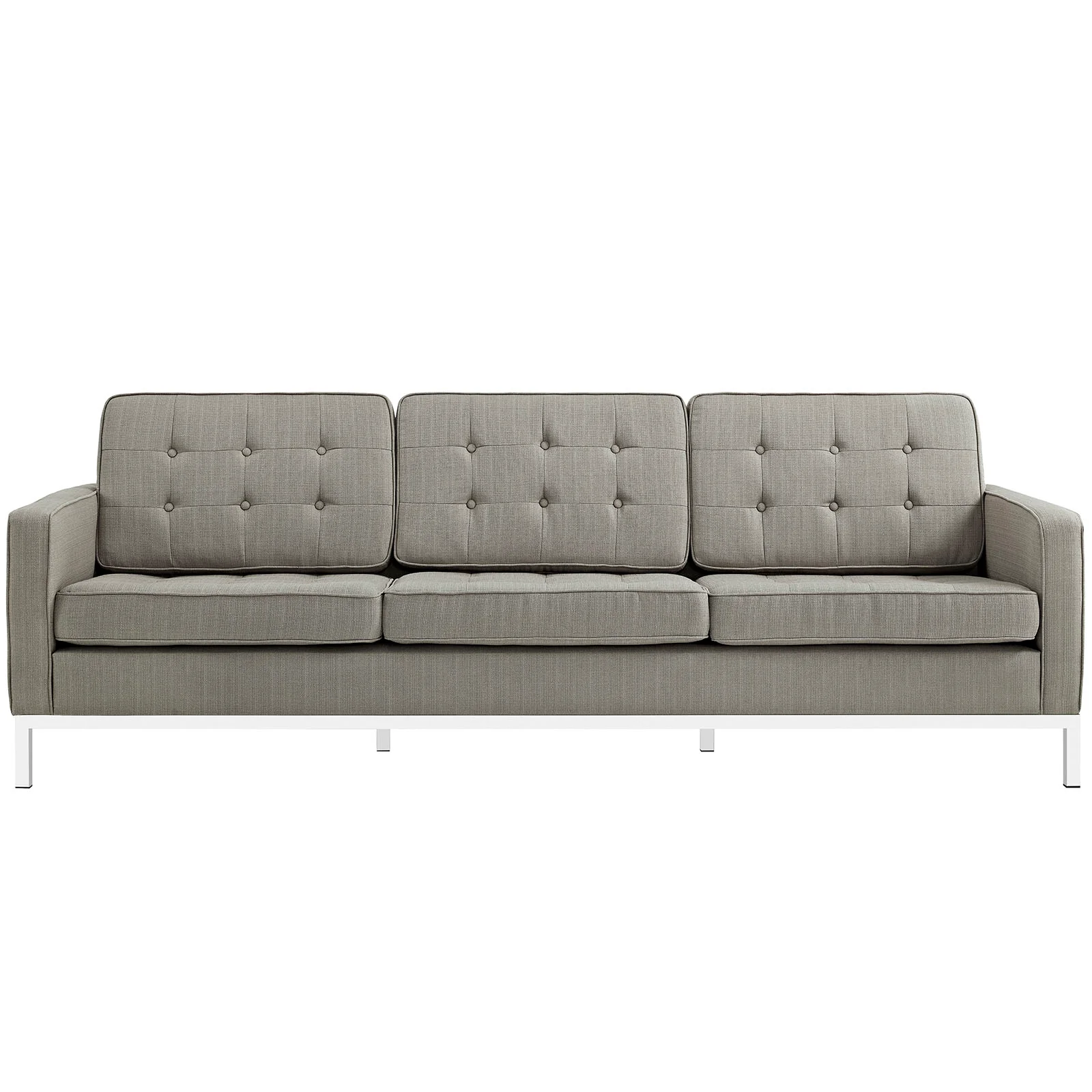 Loft Upholstered Fabric Sofa By Modway - EEI-2052 - Image 4