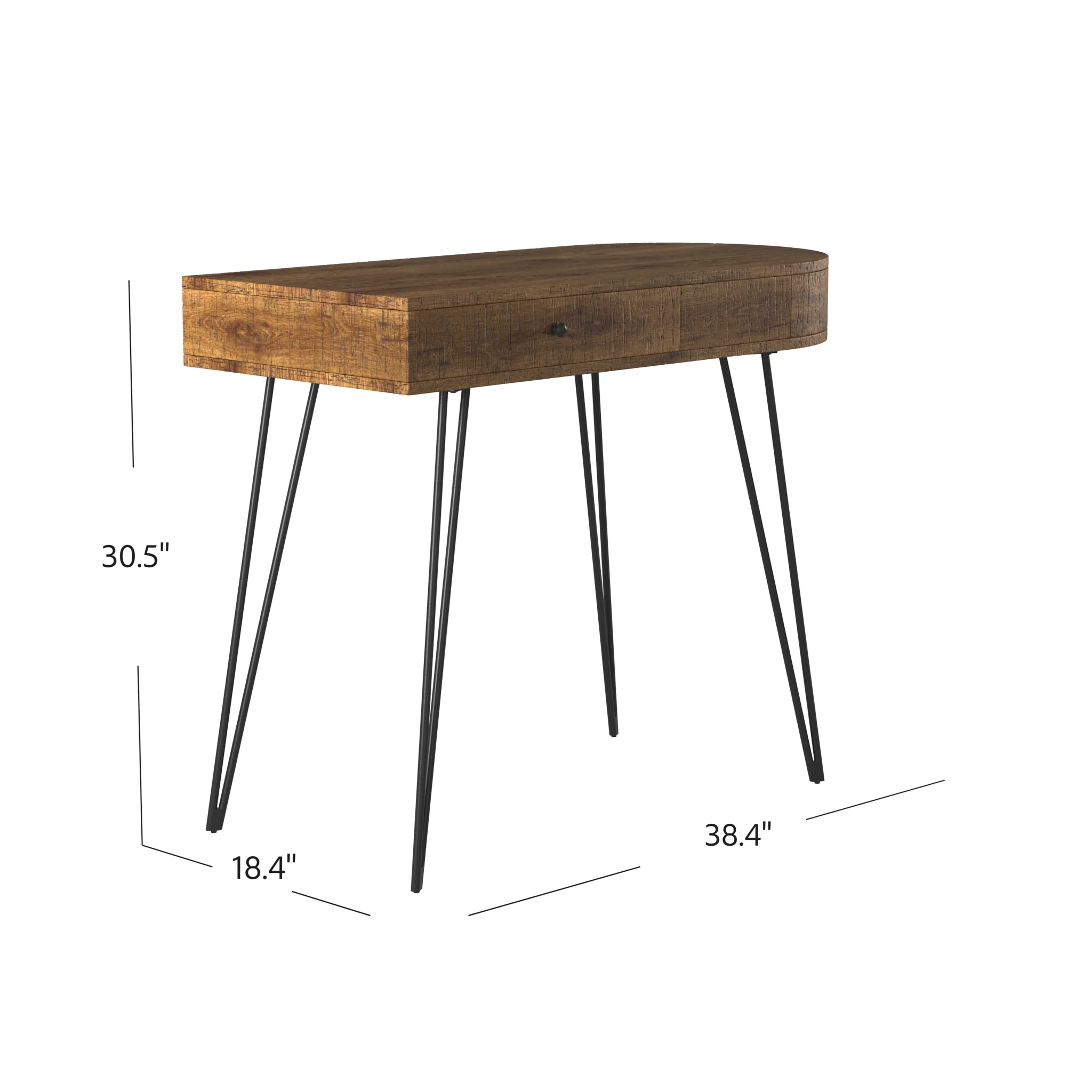 Loft Writing Desk By Homeroots - Image 7