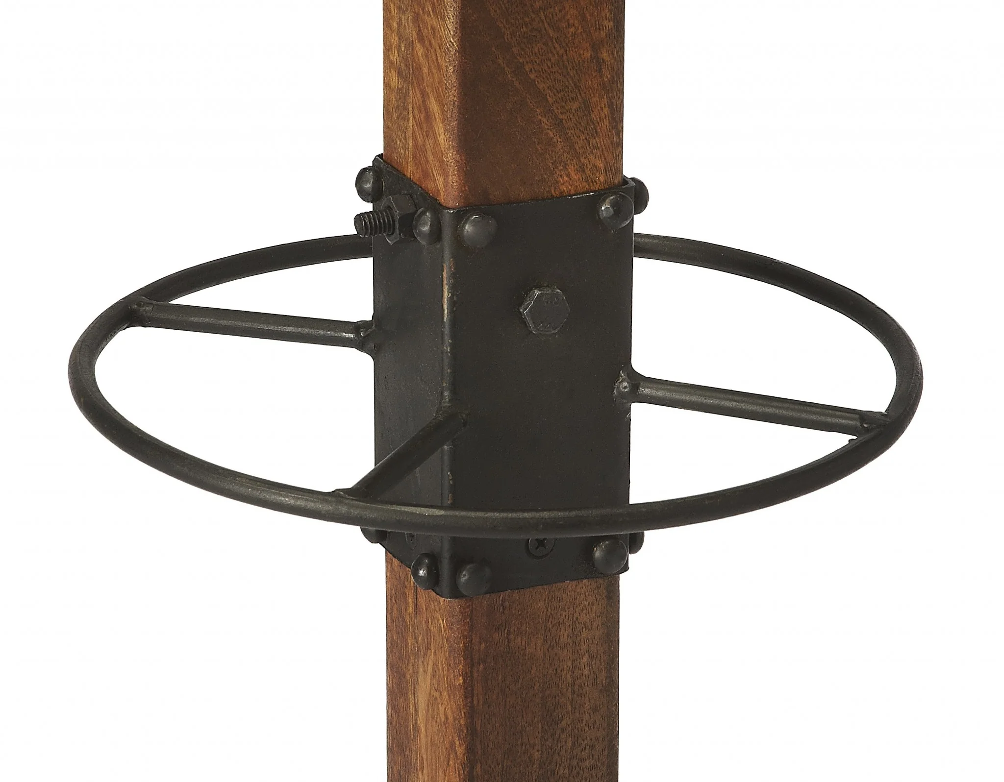 Logan Square Rustic Costumer By Homeroots - Image 3