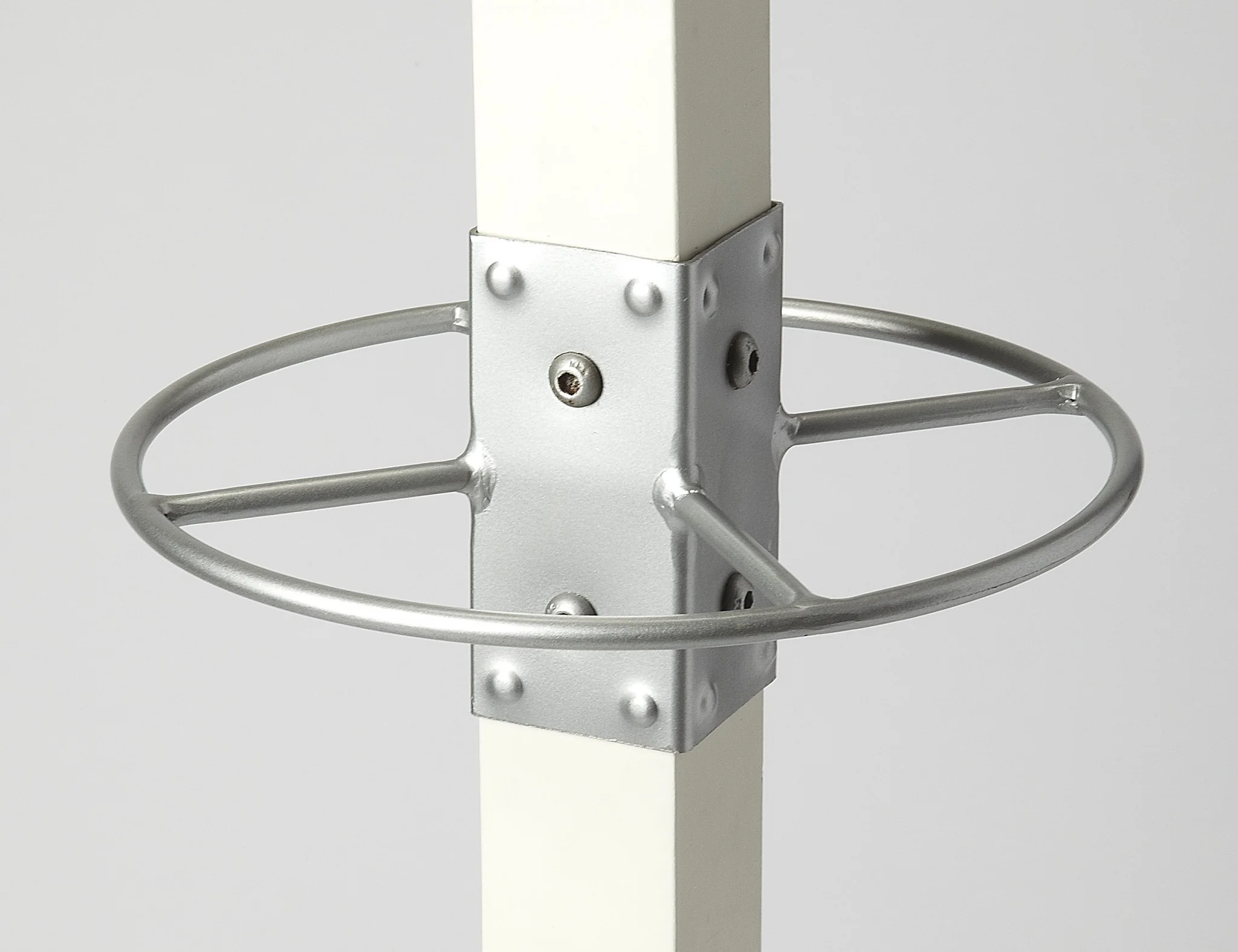 Logan Square White & Silver Coat Rack Tree By Homeroots - Image 3