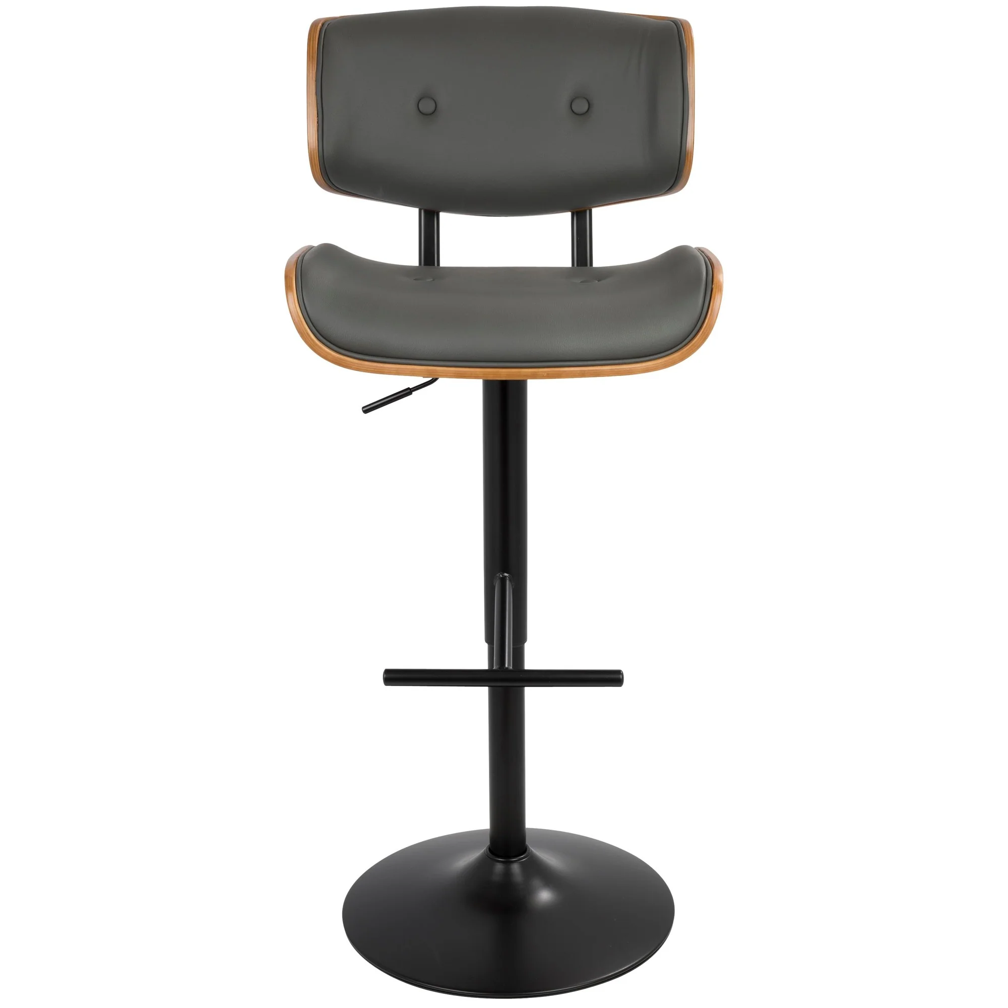 Lombardi Adjustable Barstool - Set of 2 Cream By LumiSource - Image 12