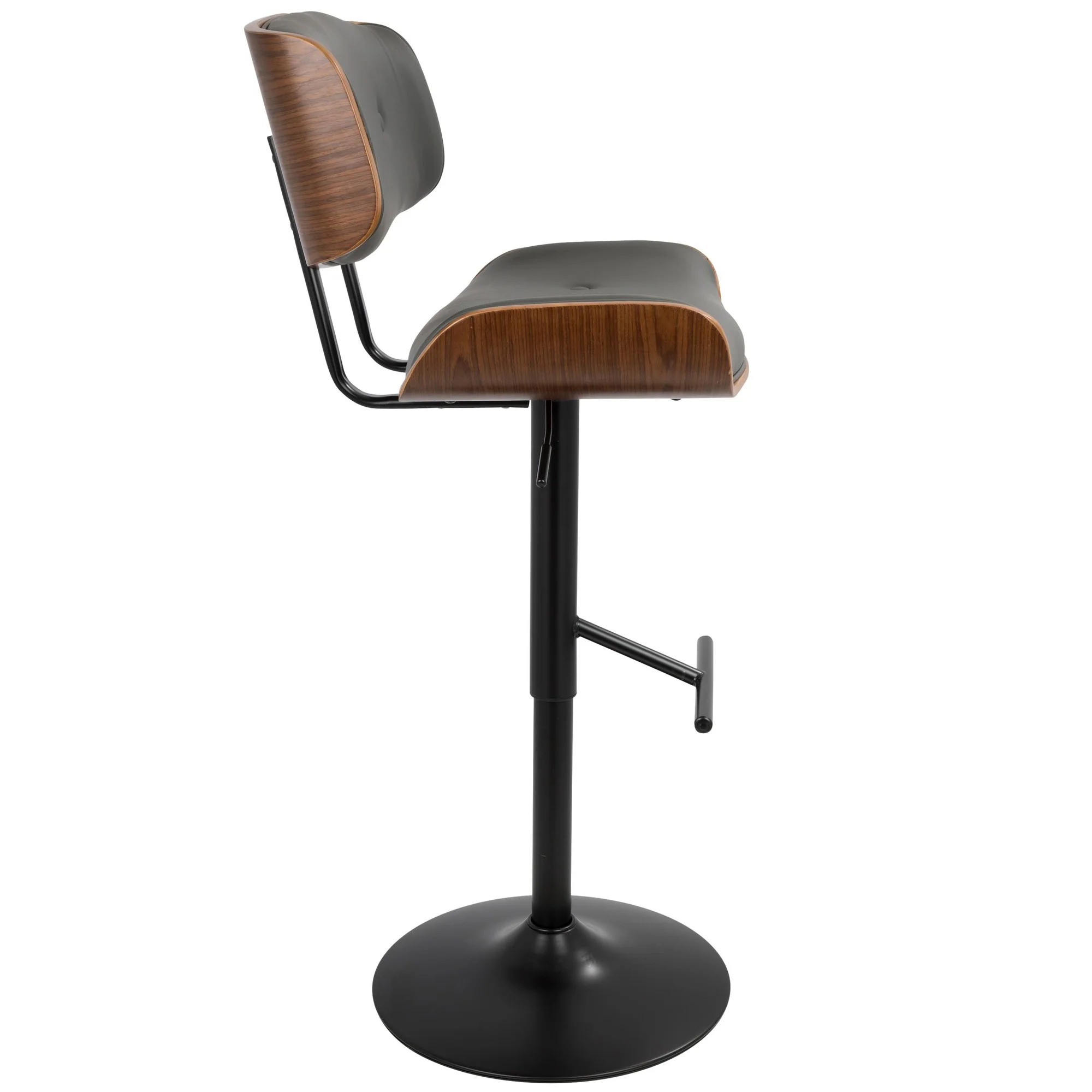 Lombardi Adjustable Barstool - Set of 2 Cream By LumiSource - Image 14