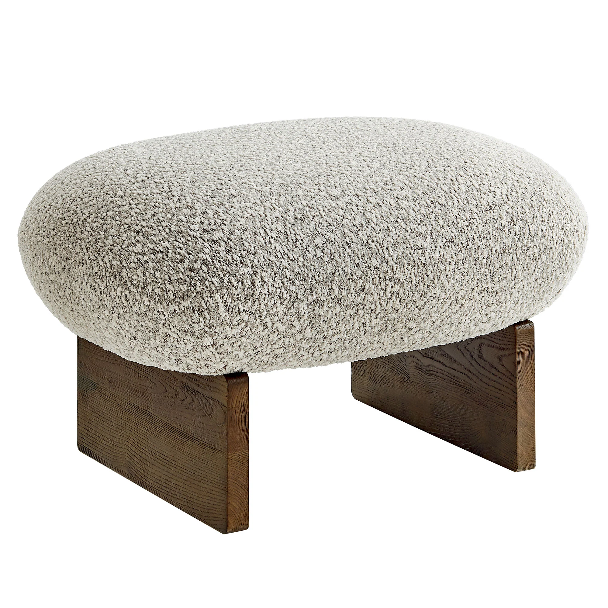 Loyal Boucle Fabric Accent Chair and Ottoman Set by Modway - Image 15