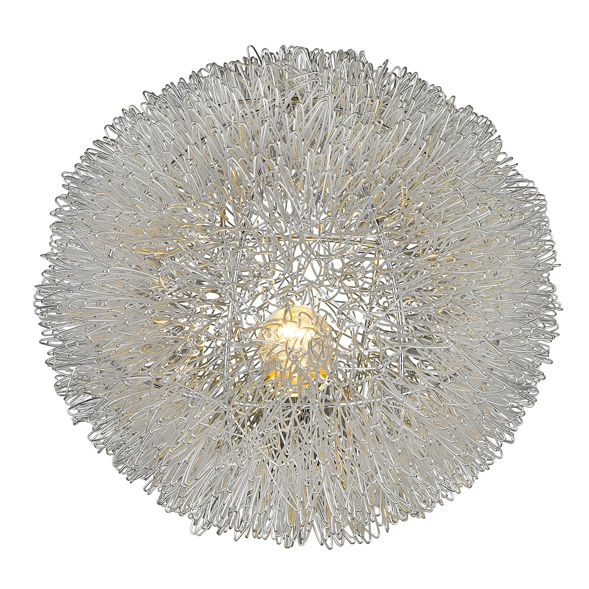 Luminary 1-Light Metallic Silver 12" Accent Lamp By Homeroots - Image 2
