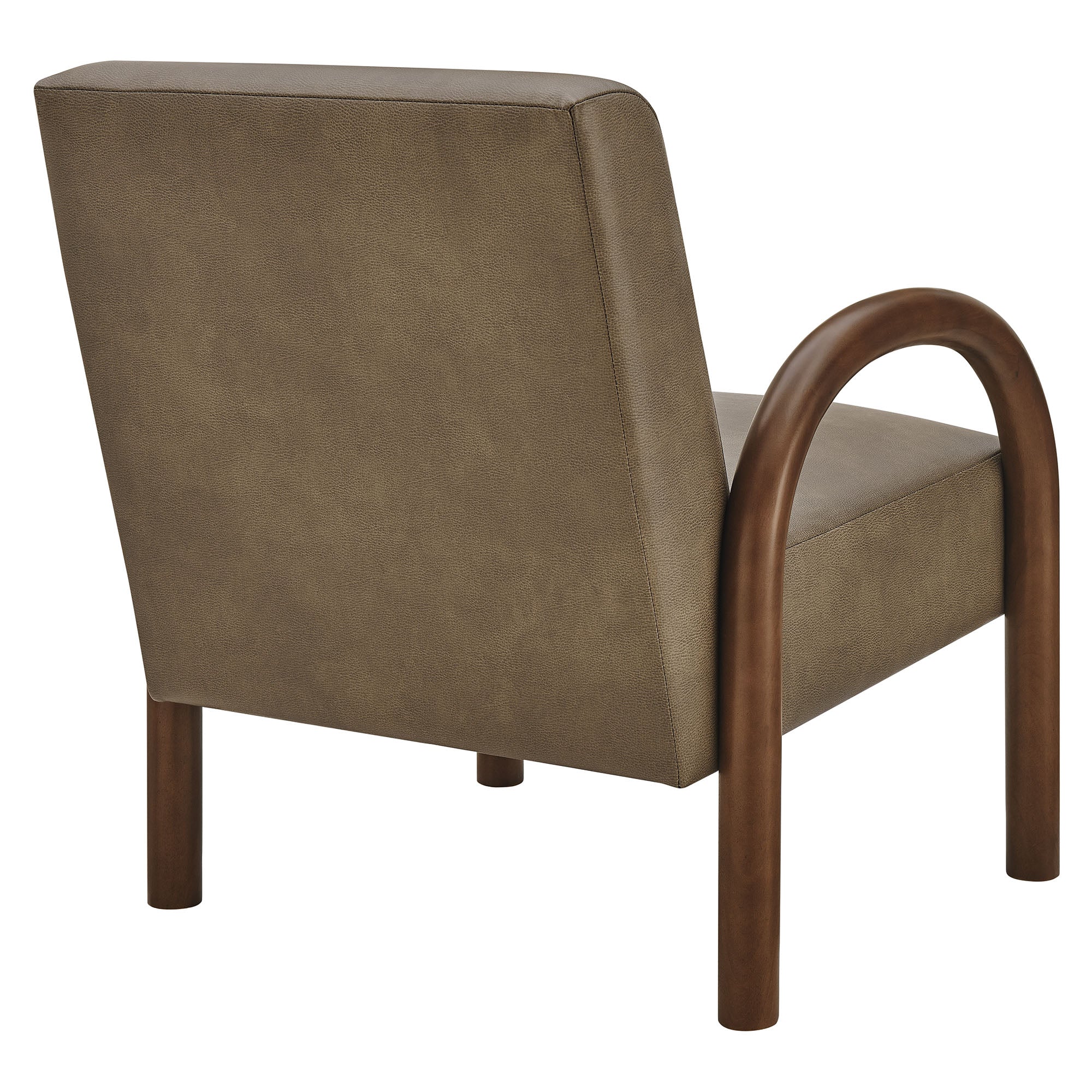 Lunet Faux Leather Upholstered Accent Chair by Modway - Image 12