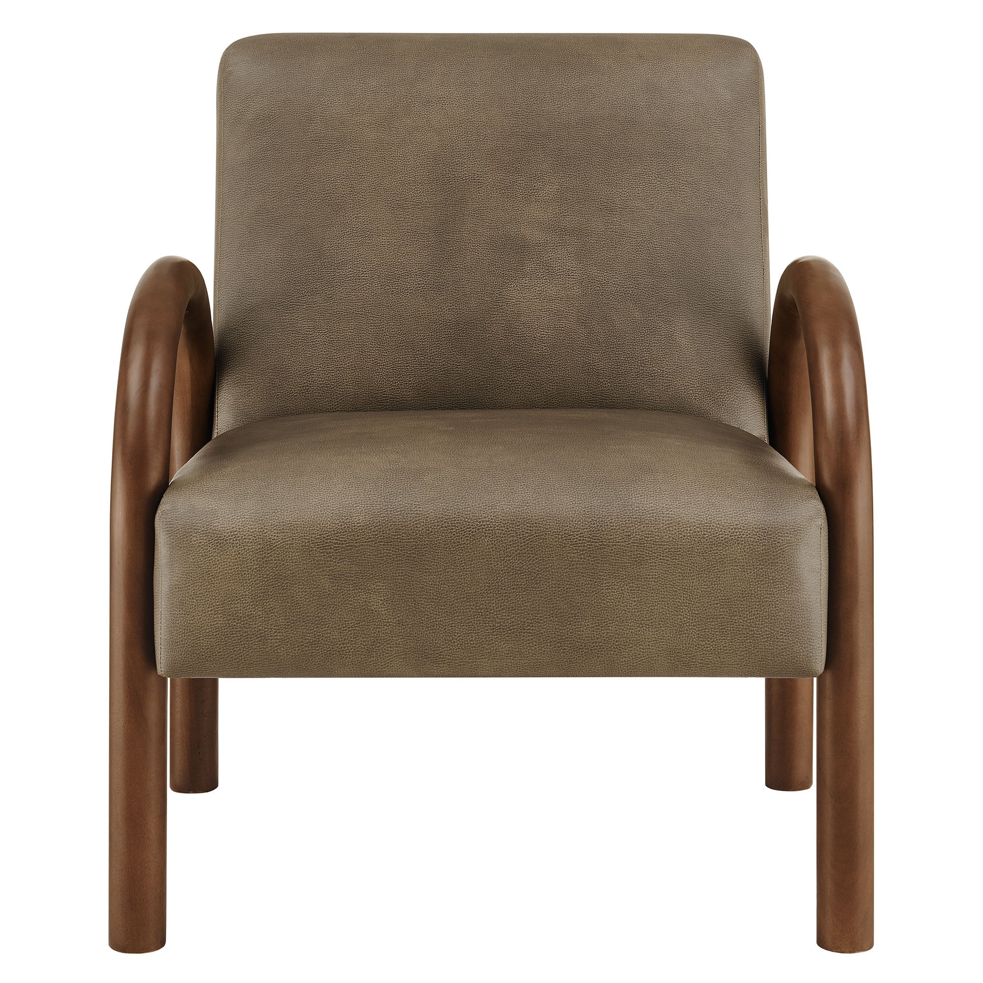 Lunet Faux Leather Upholstered Accent Chair by Modway - Image 13