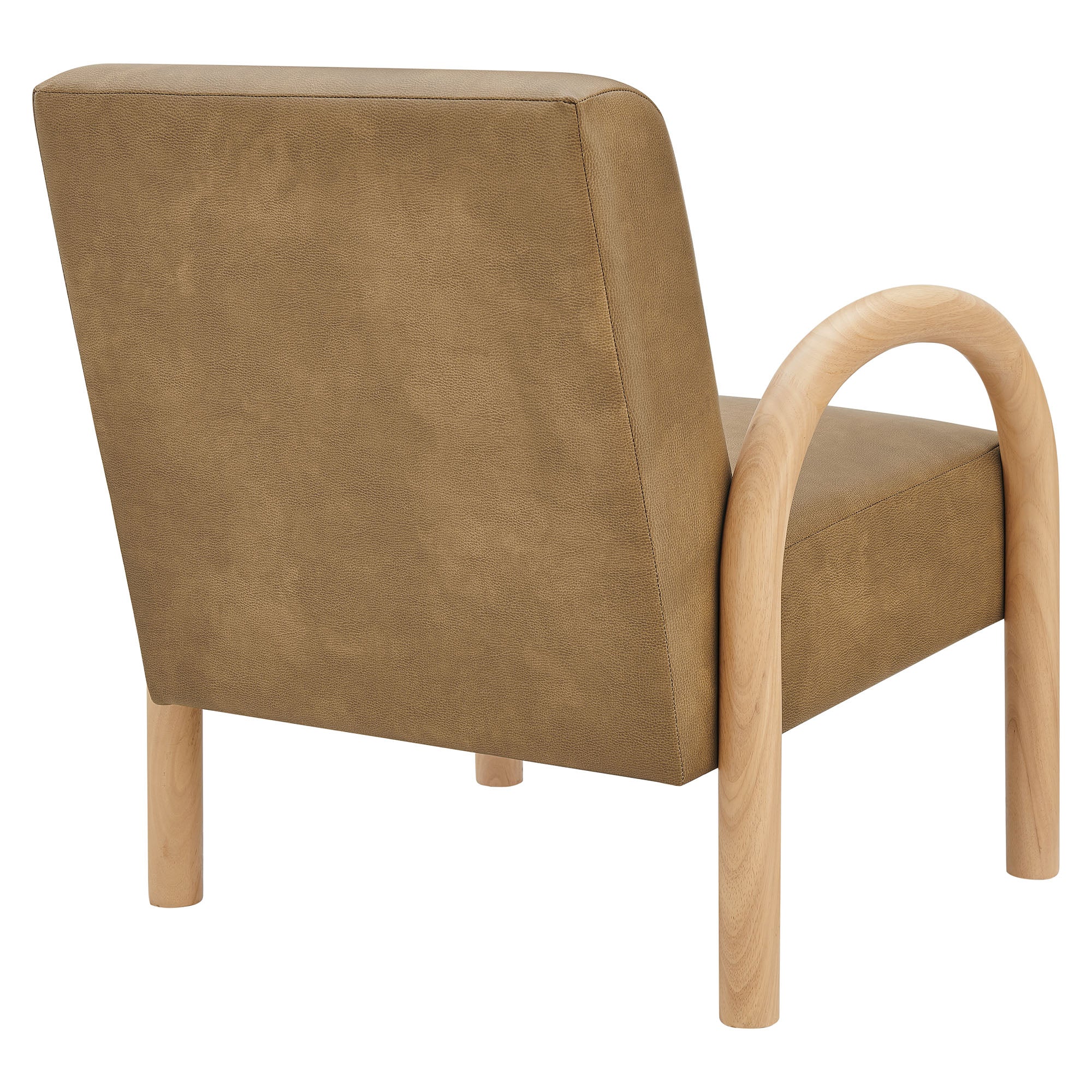 Lunet Faux Leather Upholstered Accent Chair by Modway - Image 21