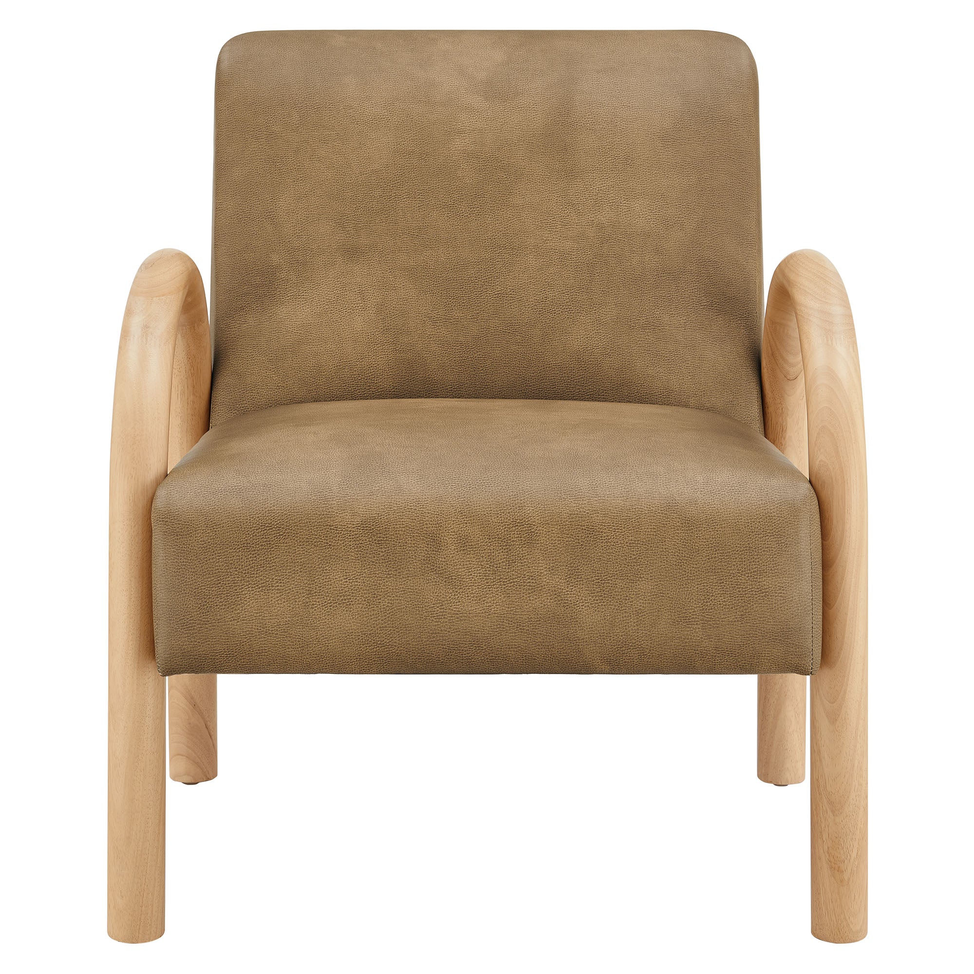 Lunet Faux Leather Upholstered Accent Chair by Modway - Image 22