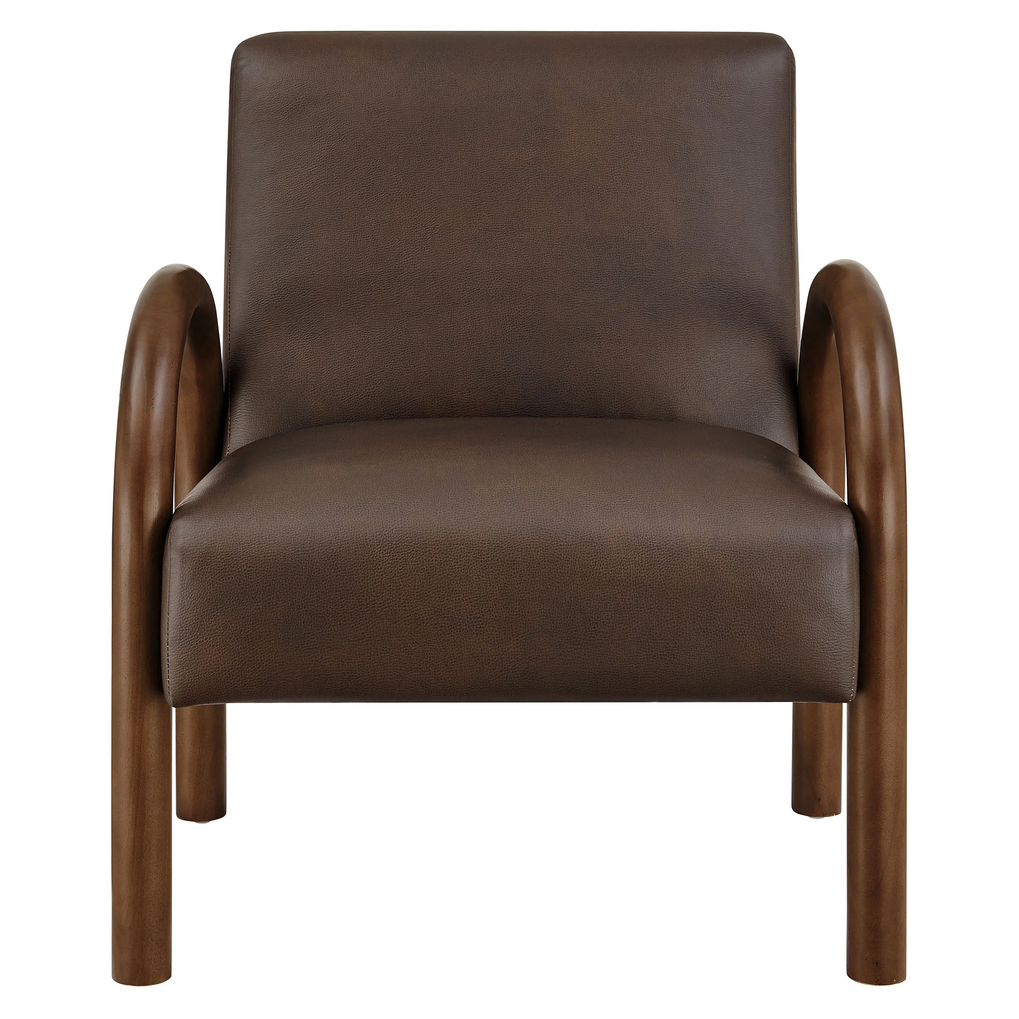 Lunet Faux Leather Upholstered Accent Chair by Modway - Image 4