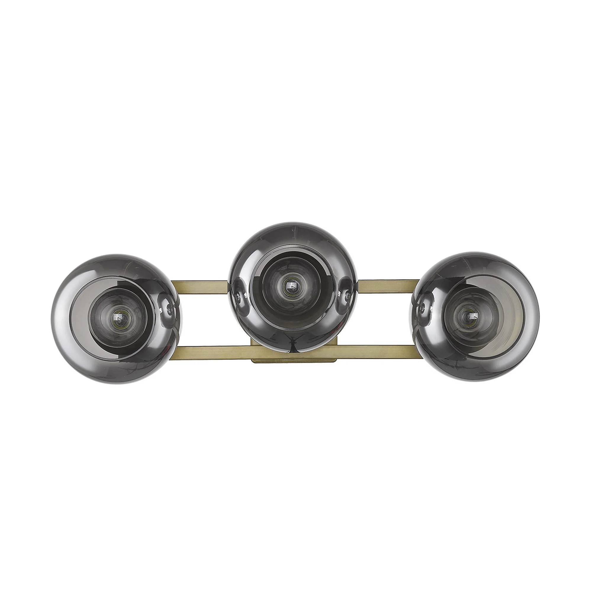 Lunette 3-Light Aged Brass Sconce By Homeroots - Image 3