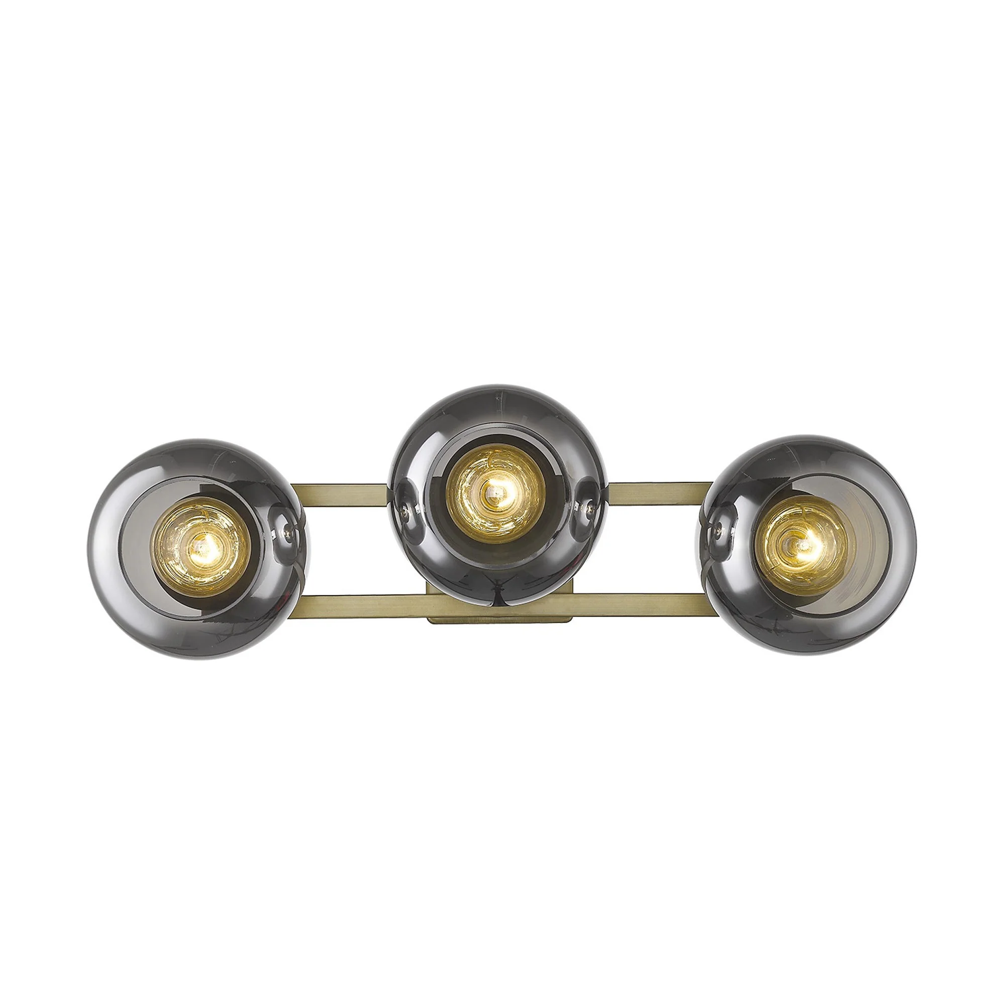 Lunette 3-Light Aged Brass Sconce By Homeroots - Image 4