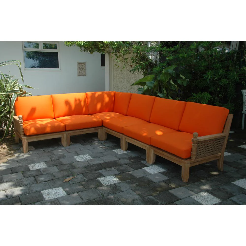 Luxe 6-Pieces Modular Set A By Anderson Teak - Image 2