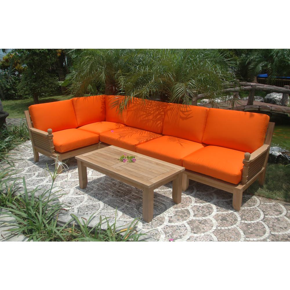 Luxe 6-Pieces Modular Set By Anderson Teak - Image 2