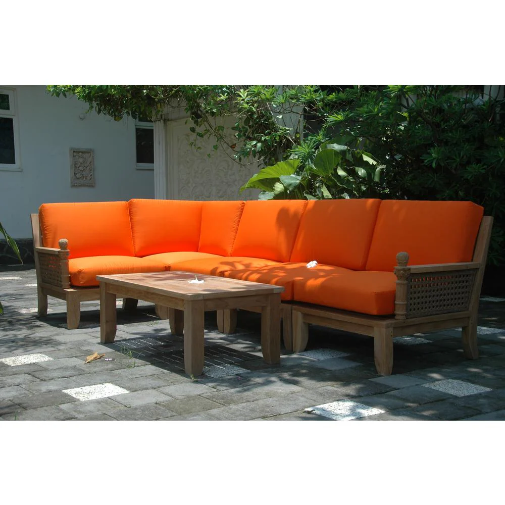 Luxe 6-Pieces Modular Set By Anderson Teak - Image 3