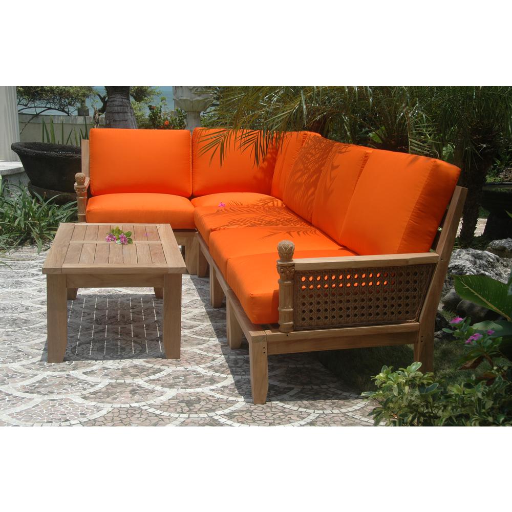 Luxe 6-Pieces Modular Set By Anderson Teak - Image 4